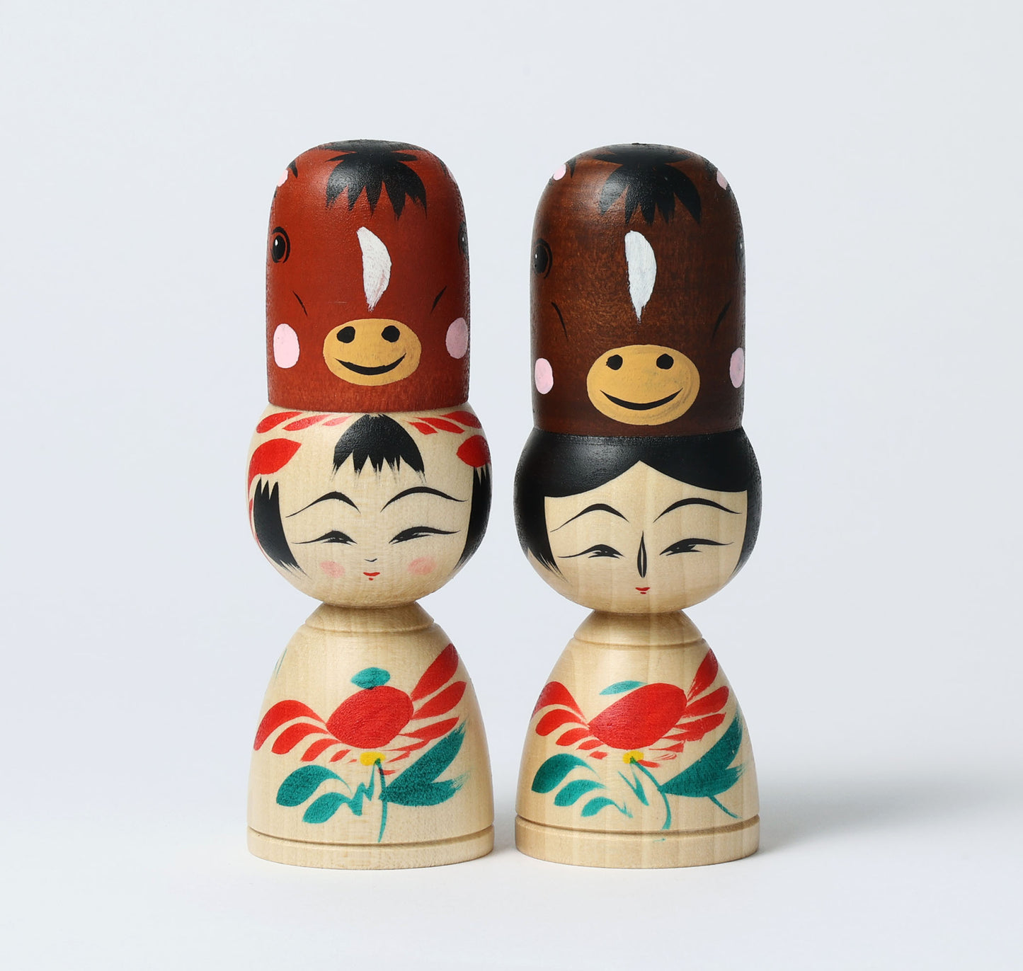 Eto-zodiac animal kokeshi doll 干支こけし-馬 | HIRAGA, Teruyuki | 13.5cm in height