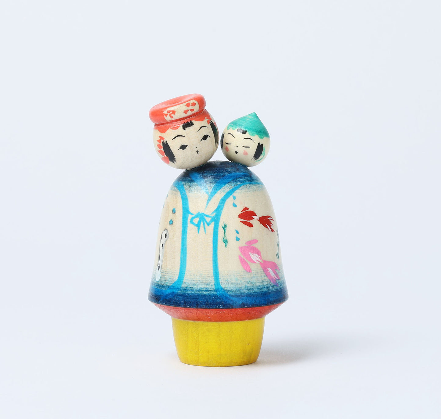 子守りこけし | 新山真由美工人 | 弥治郎系 |高さ10cm