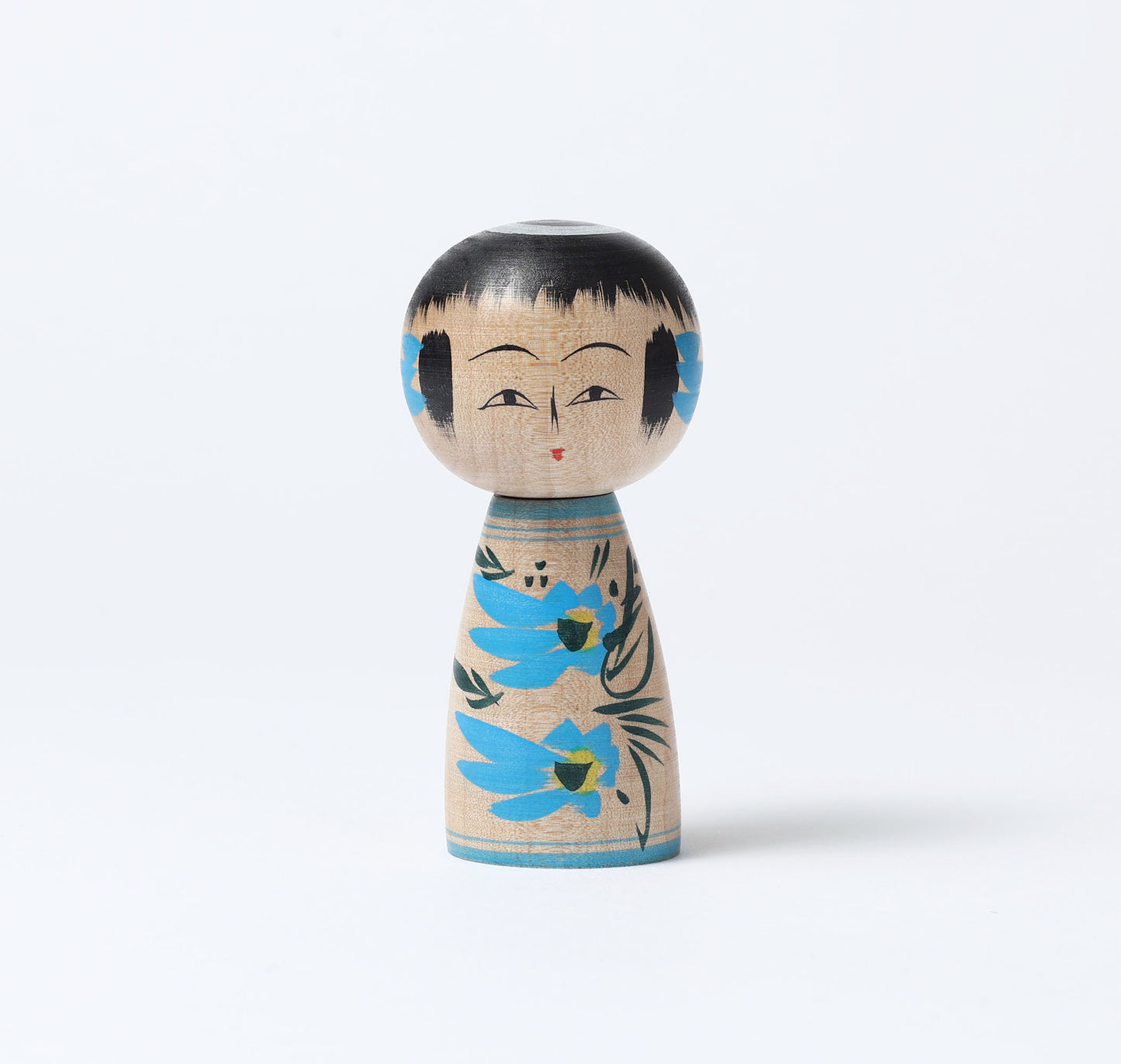 UMEKI, Naomi 梅木直美工人 |アネグルこけし 天使こけし | Zaotakayu style 蔵王高湯系 |高さ9.5cm