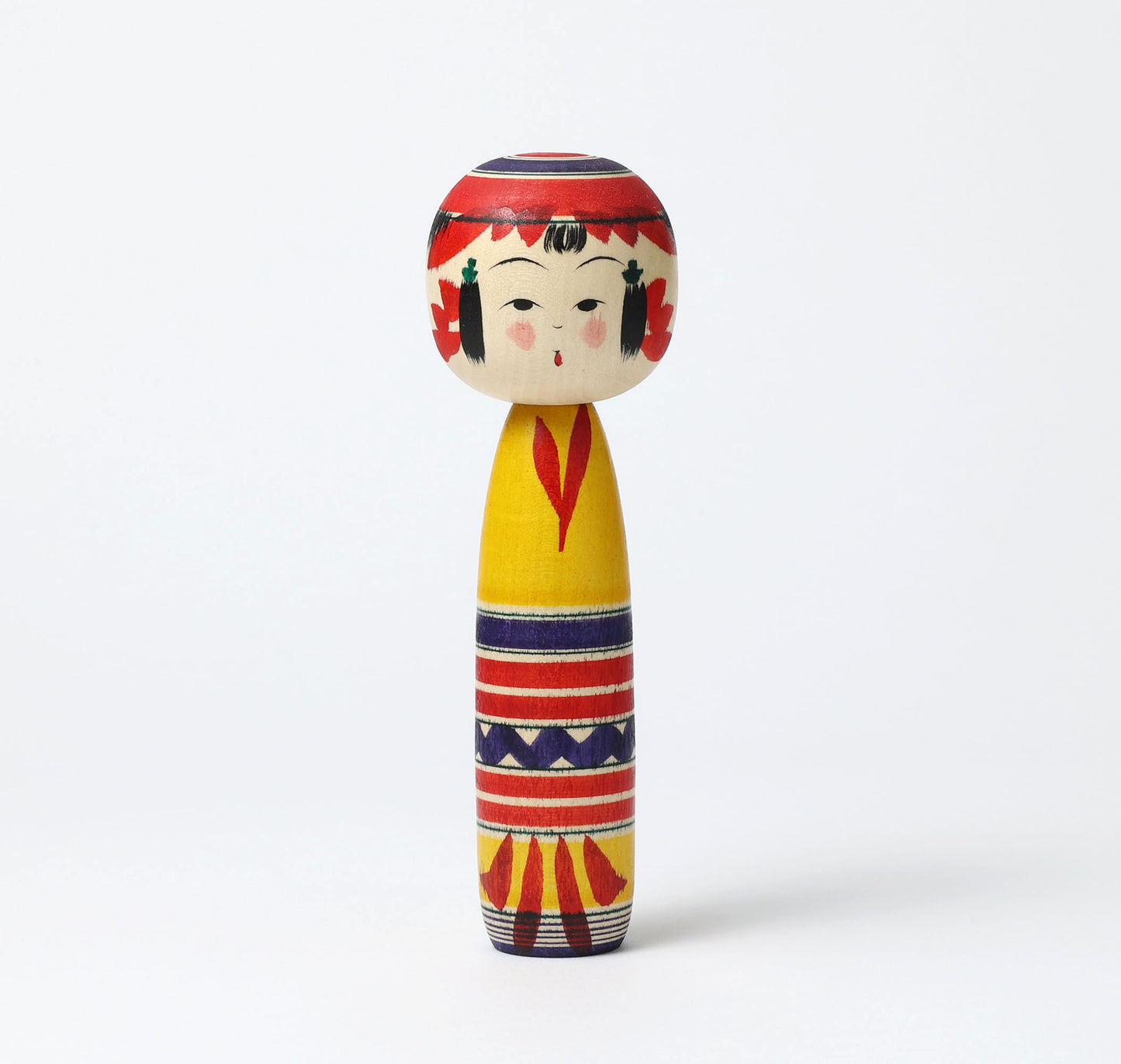 弥治郎系池内潮音工人の伝統こけし