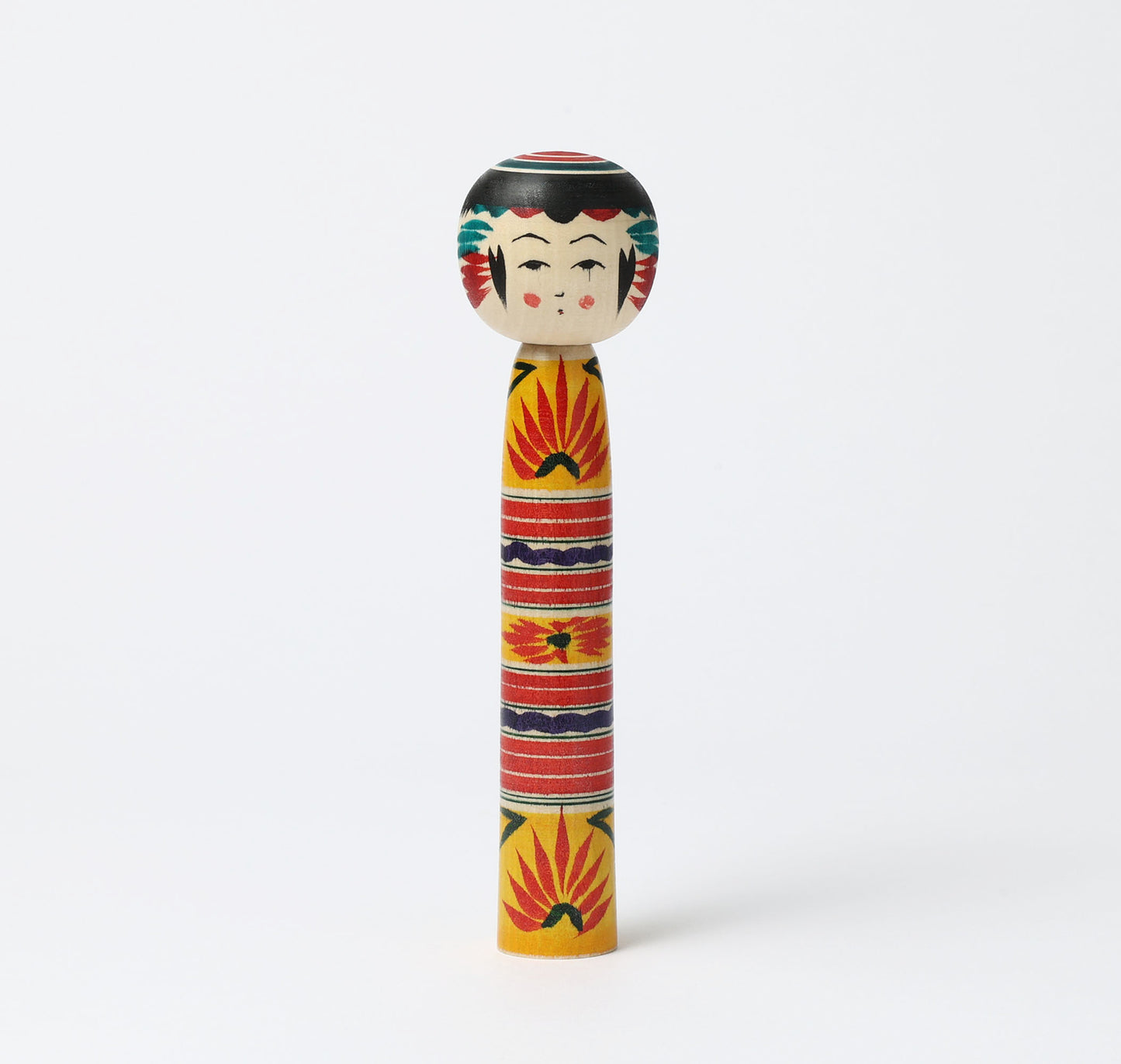 A Japanese traditional doll, kokeshi