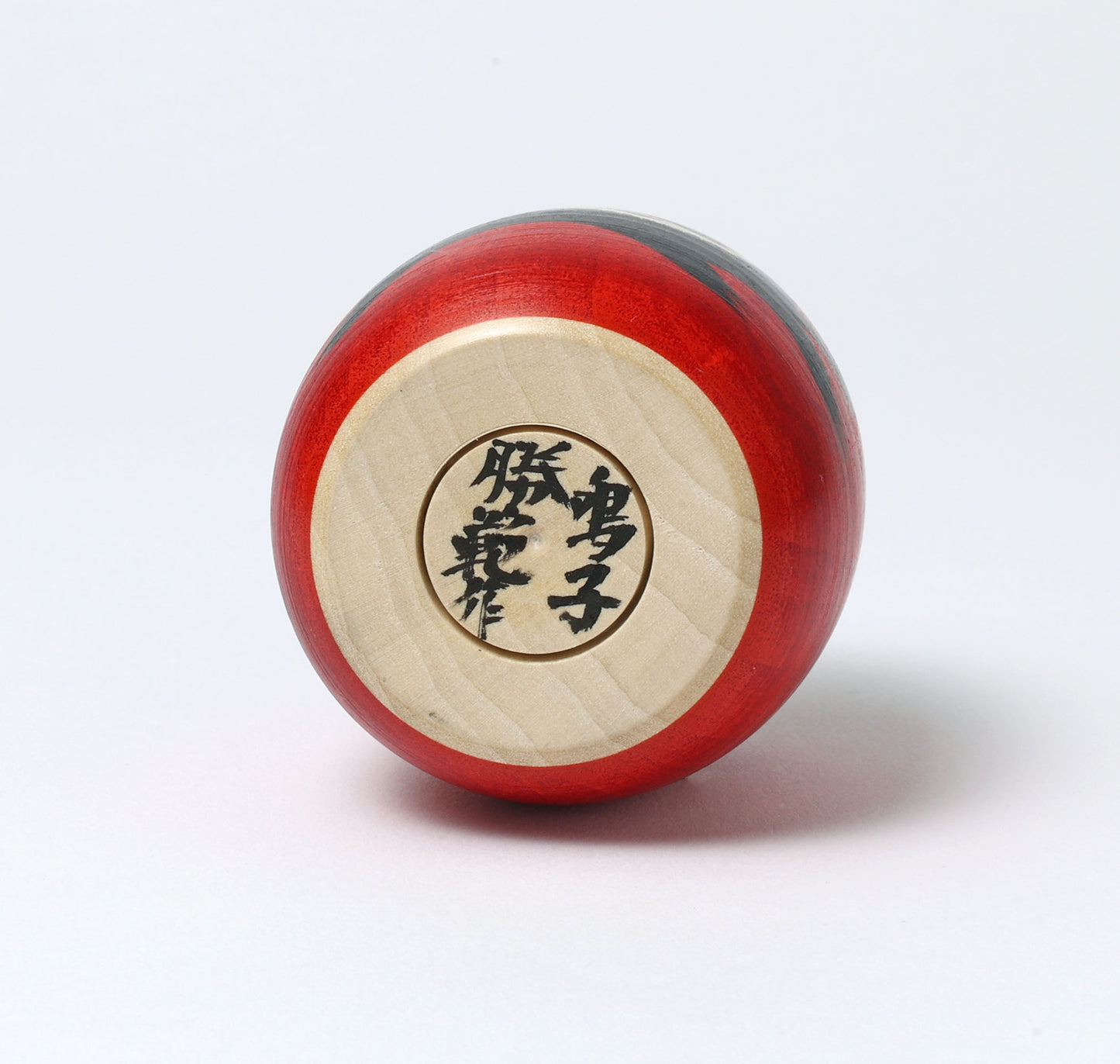 Daruma kokeshi doll だるま | YOSHIDA,Katsunori 吉田勝範工人 | Naruko style 鳴子系 | 7.5cm in height