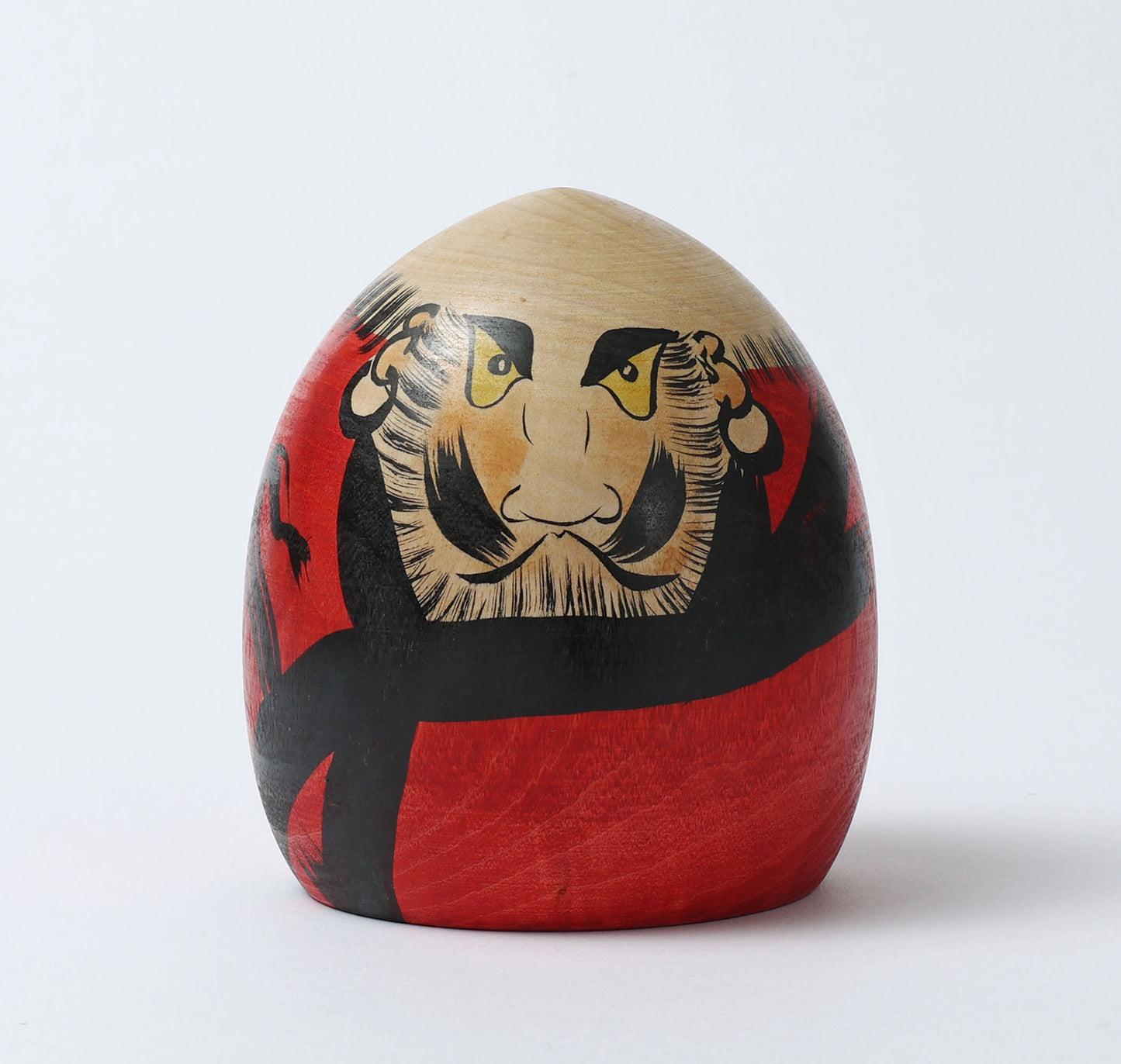 だるまこけし-ヴィンテージ |朝倉光洋 朝倉光洋工人(1947-2017) 古品だるま |遠刈田系 | 遠刈田系高さ11.5cm