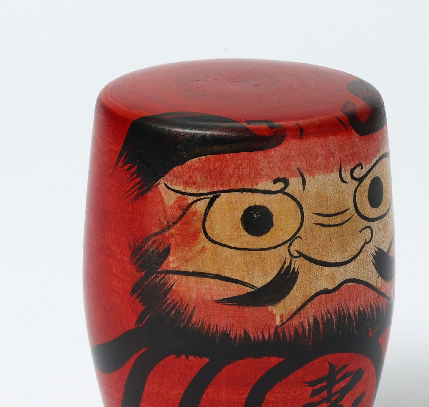 だるまこけし-ヴィンテージ |佐藤文吉 佐藤文吉工人(1922-2008) 古品だるま |肘折系 |高さ8.5cm