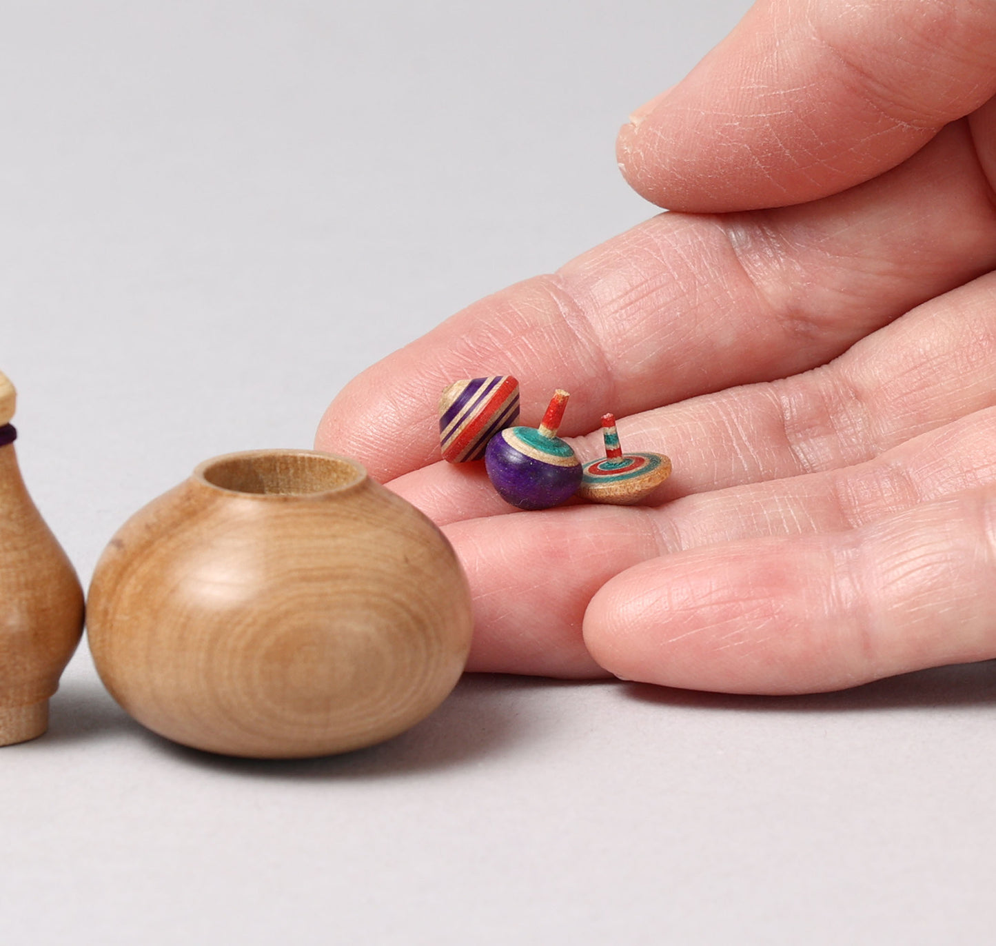 ヴィンテージひょうたんと駒 ひょうたんと独楽、SATO, Kouichi (1936-) 佐藤幸一工人 | 佐藤幸一弥治郎系 弥治郎系