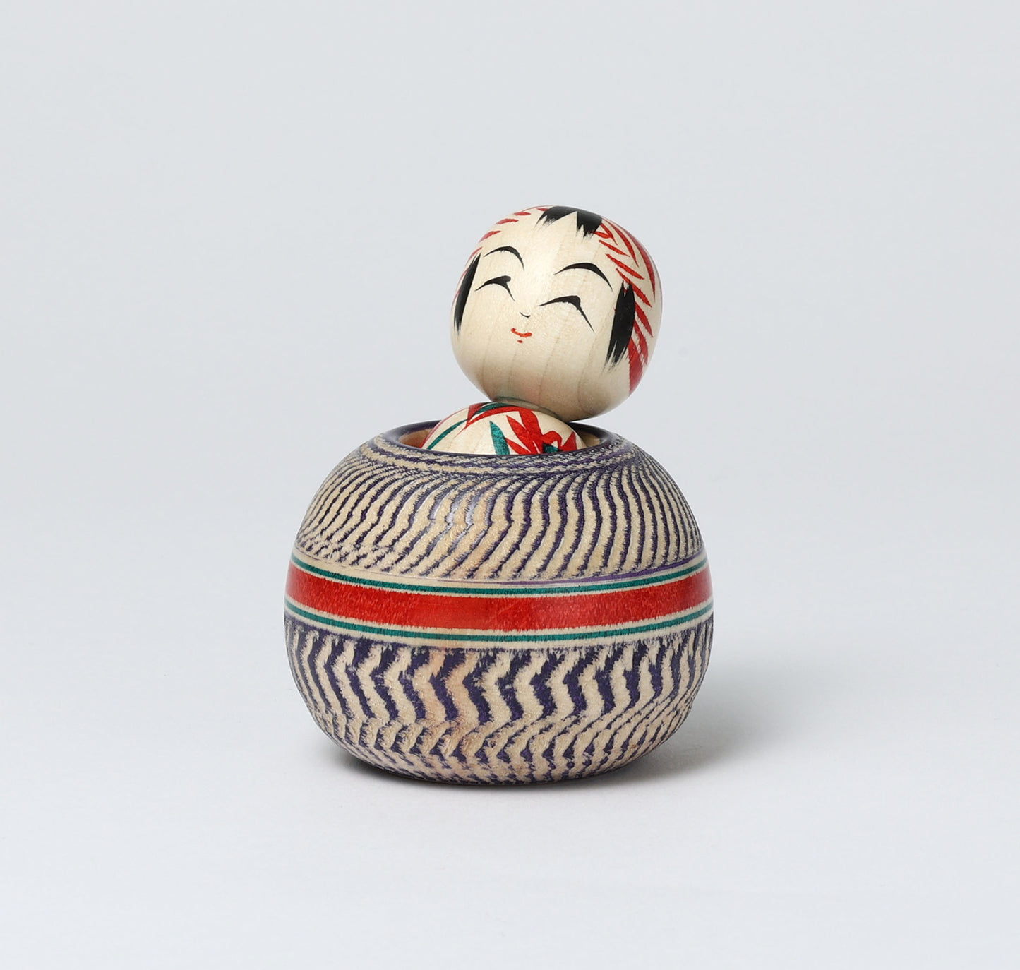 玉入りえじこ | 早坂政弘工人 遠刈田系 | 高さ8cm