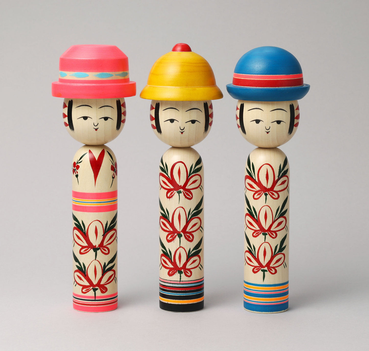 KANOU,hiroshi 加納博工人 | 加納博ぼうし帽子こけし - 帽子こけし |作並流作並系