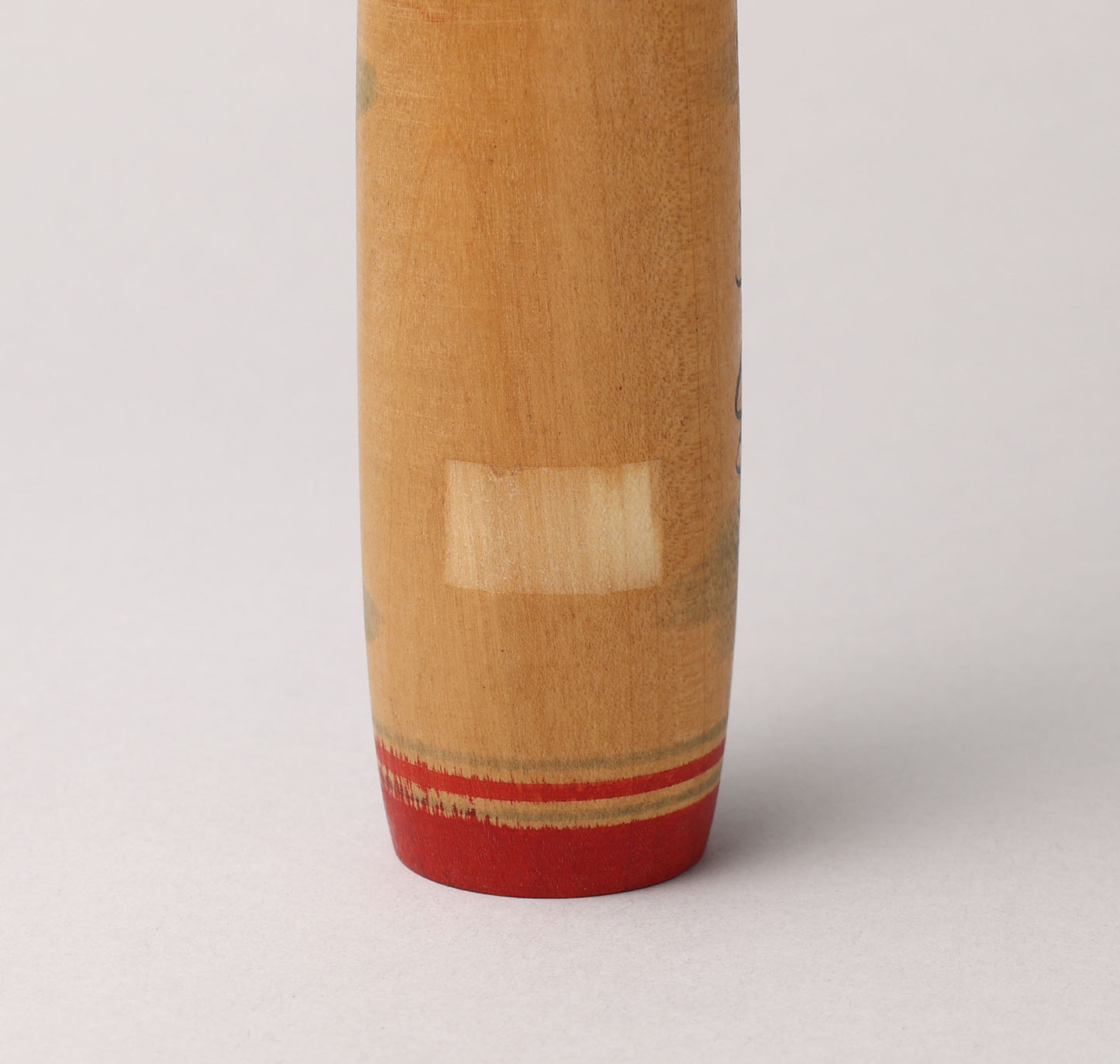 ビンテージ中ノ沢スタイルこけし - たこ坊主、瀬谷十治作 (1924-2004) | こけし古物 瀬谷重治(中ノ沢系たこ坊主)