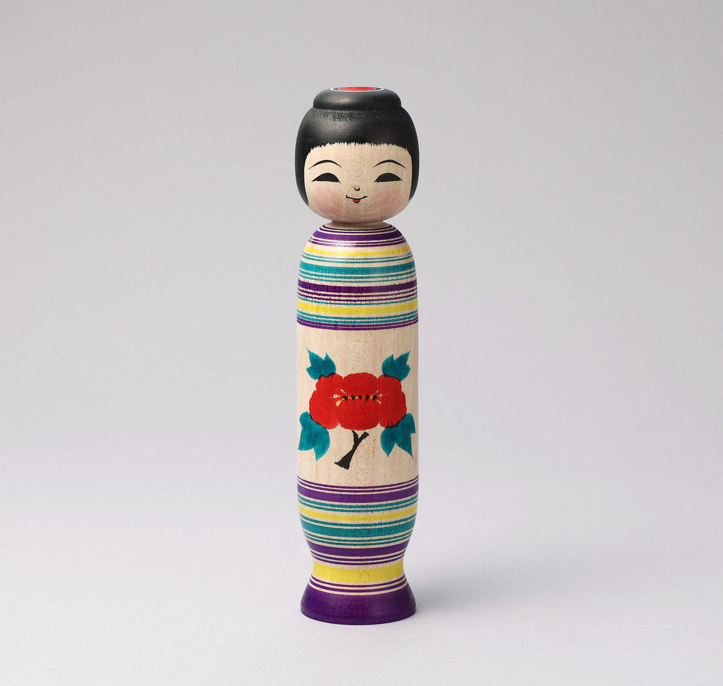 Abo, Masafumi 阿保正文工人 | Tsugaru kokeshi Honnin gata- 津軽こけし本人型 | Tsugaru style 津軽系