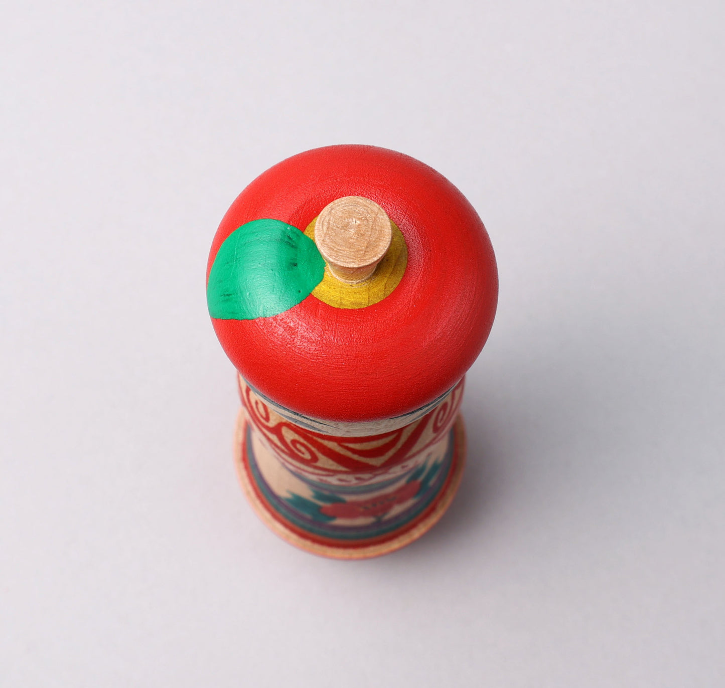 ABO, Masafumi 阿保正文工人 | Apple kokeshi- りんごこけし | Tsugaru style 津軽系