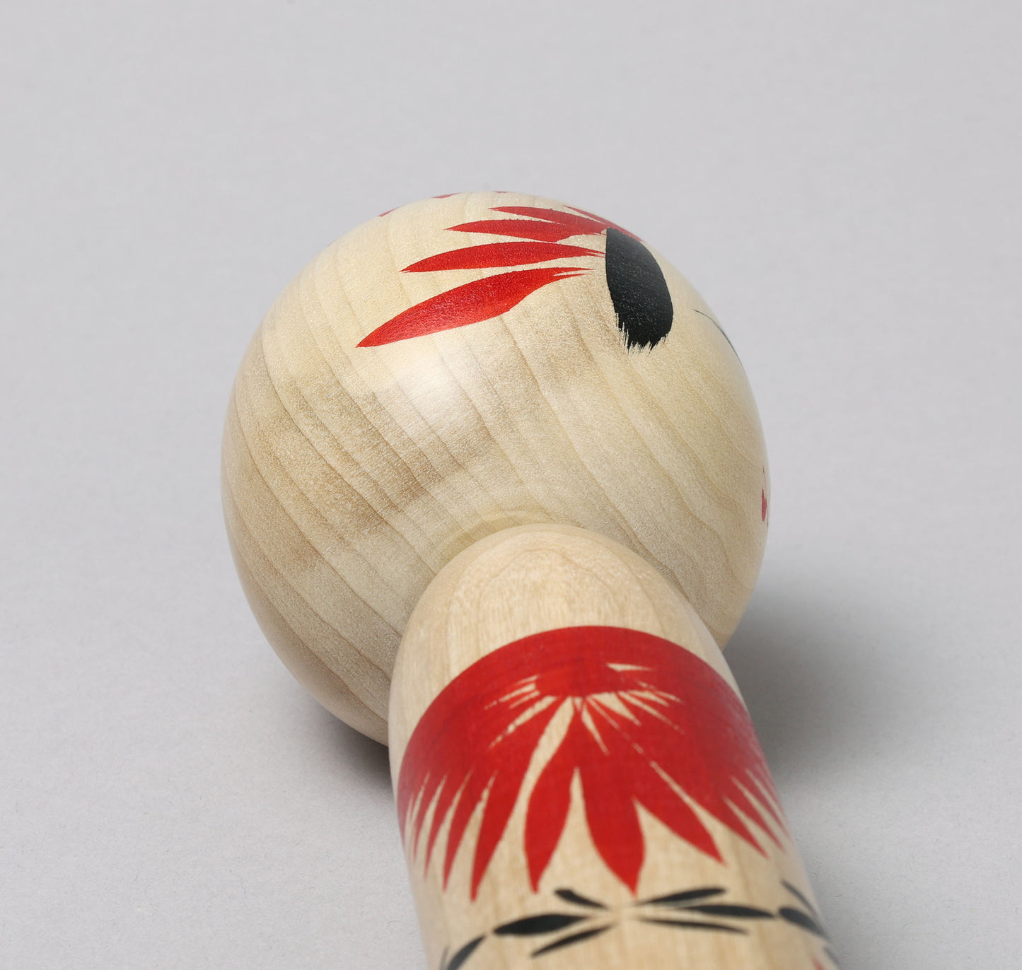 Togatta style kokeshi doll | KOYAMA, Yoshimi 小山芳美工人 | 遠刈田こけし | Togatta style 遠刈田系 | 24.5cm in height from Japan