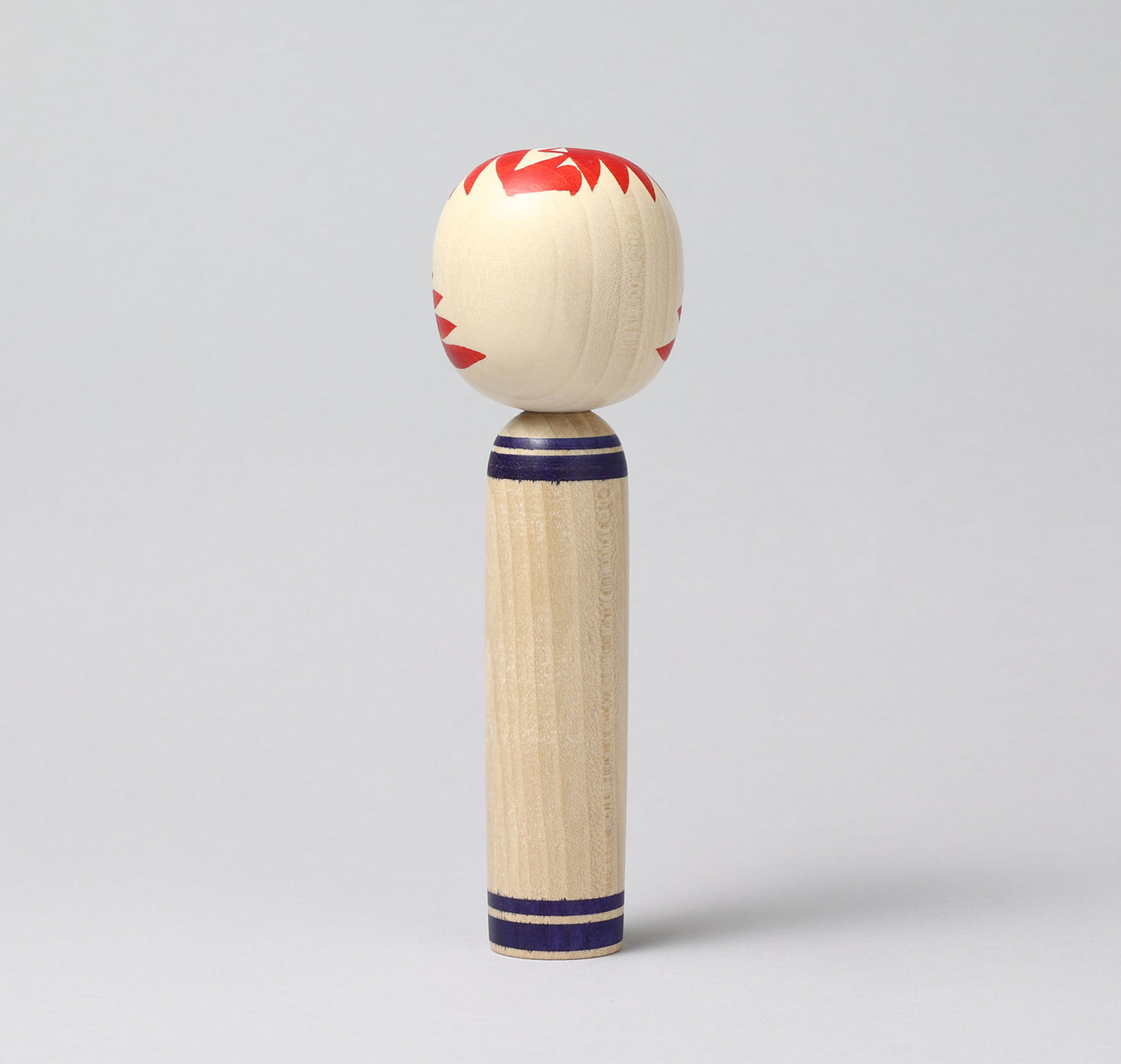 Togatta style kokeshi doll | KOYAMA, Yoshimi 小山芳美工人 | 遠刈田こけし | Togatta style 遠刈田系 | 18.5cm in height from Japan