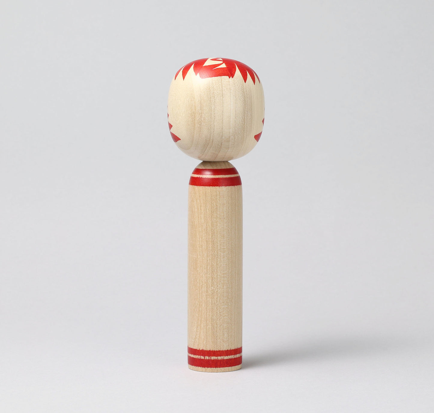 Togatta style kokeshi doll | KOYAMA, Yoshimi 小山芳美工人 | 遠刈田こけし | Togatta style 遠刈田系 | 18.5cm in height from Japan