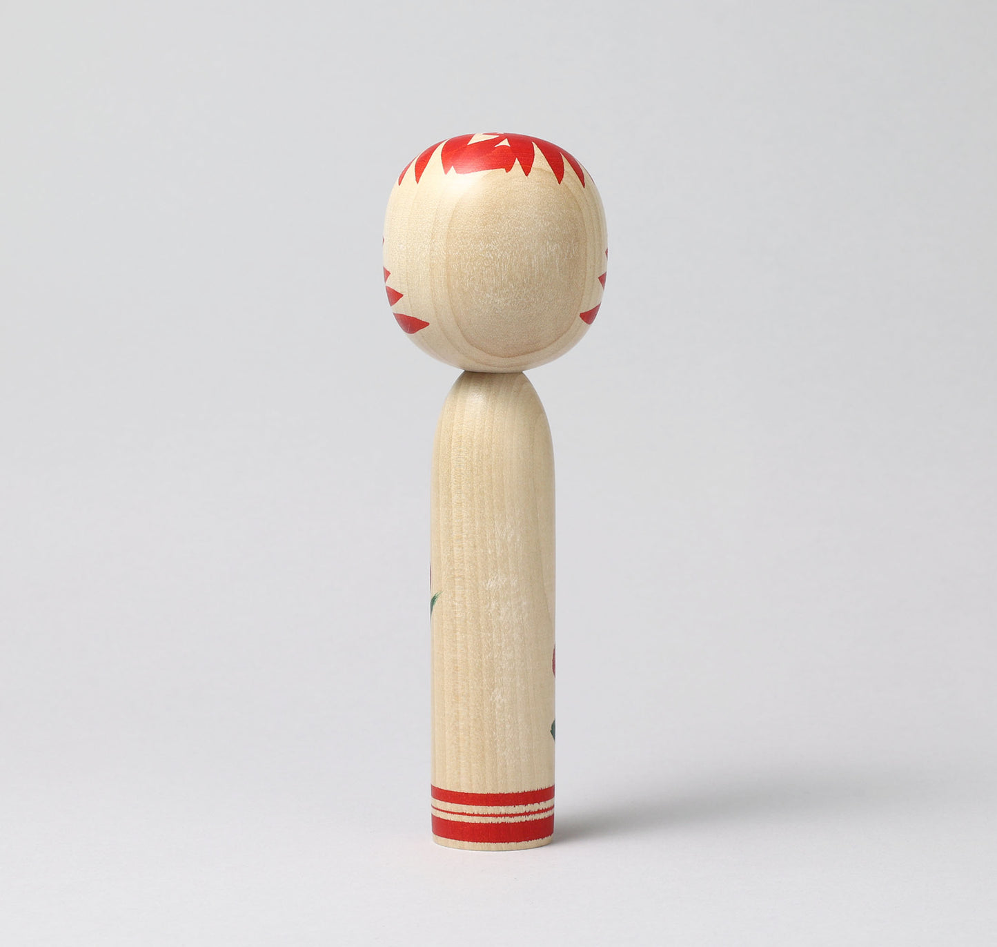 Togatta style kokeshi doll | KOYAMA, Yoshimi 小山芳美工人 | 遠刈田こけし | Togatta style 遠刈田系 | 18.5cm in height from Japan