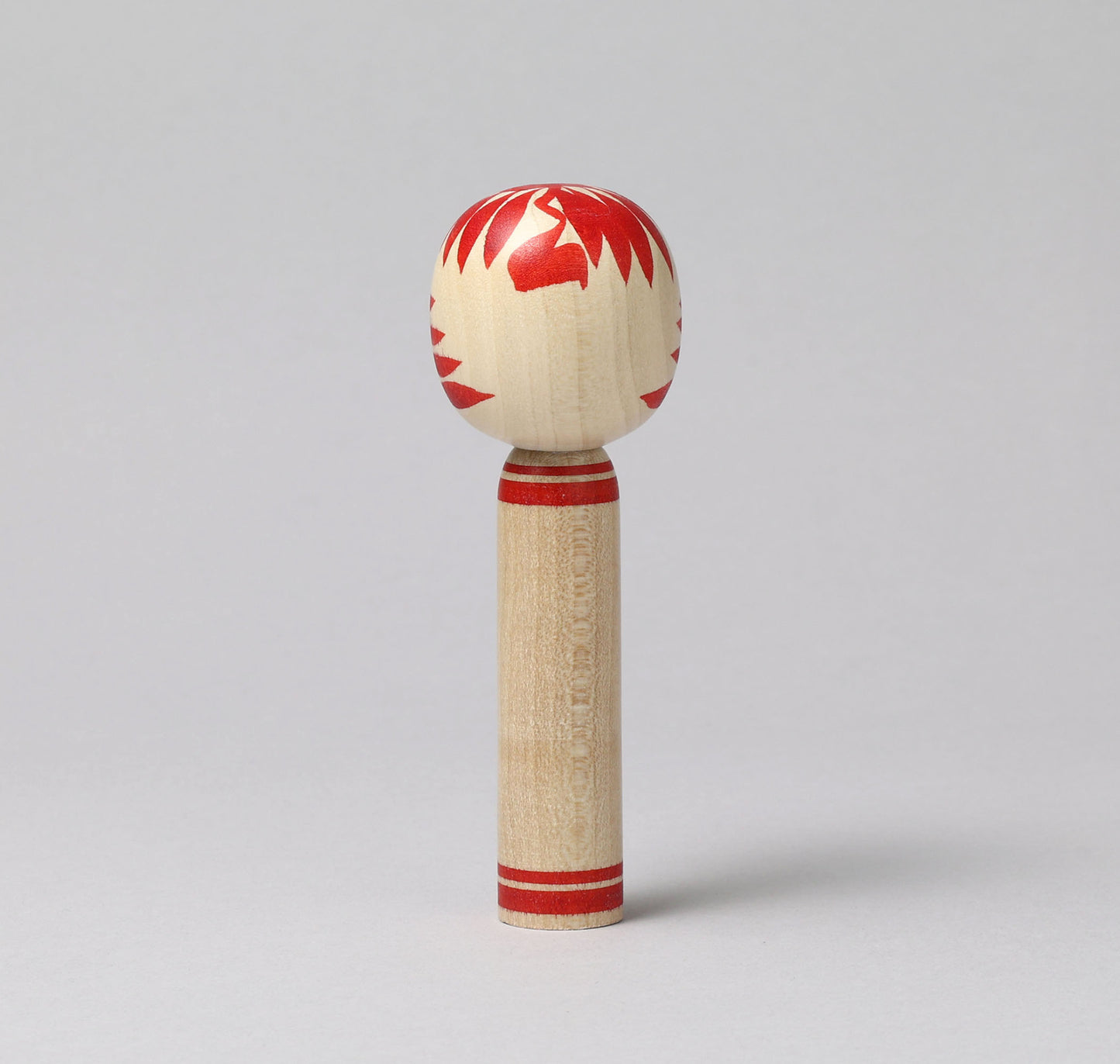 Togatta style kokeshi doll | KOYAMA, Yoshimi 小山芳美工人 | 遠刈田こけし | Togatta style 遠刈田系 | 12.5cm in height from Japan