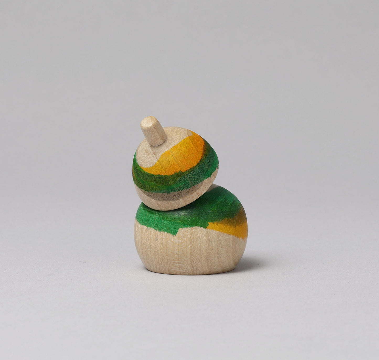 Kasa-umbrella kokeshi doll | KOYAMA, Yoshimi 小山芳美工人 | 傘こけし | Togatta style 遠刈田系 | 6cm in height from Japan