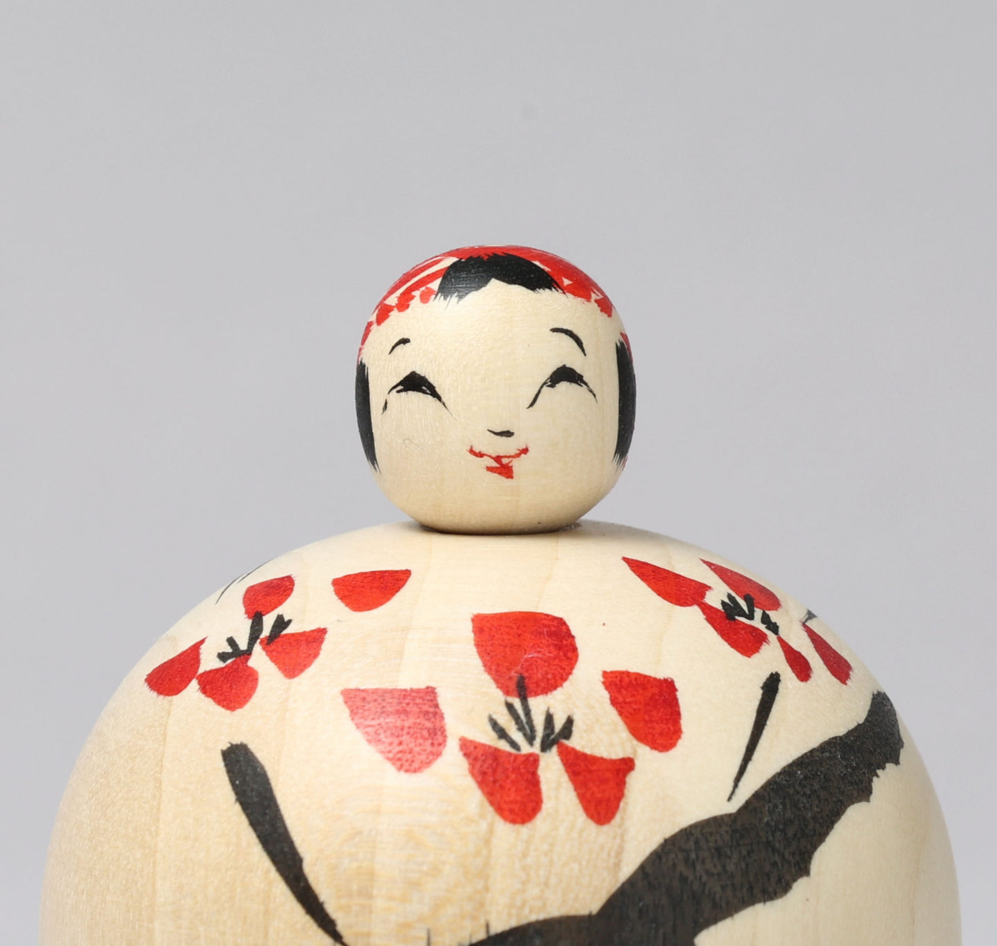 Ejiko kokeshi doll | KOYAMA, Yoshimi 小山芳美工人 | えじここけし | Togatta style 遠刈田系 | 6.5cm in height from Japan