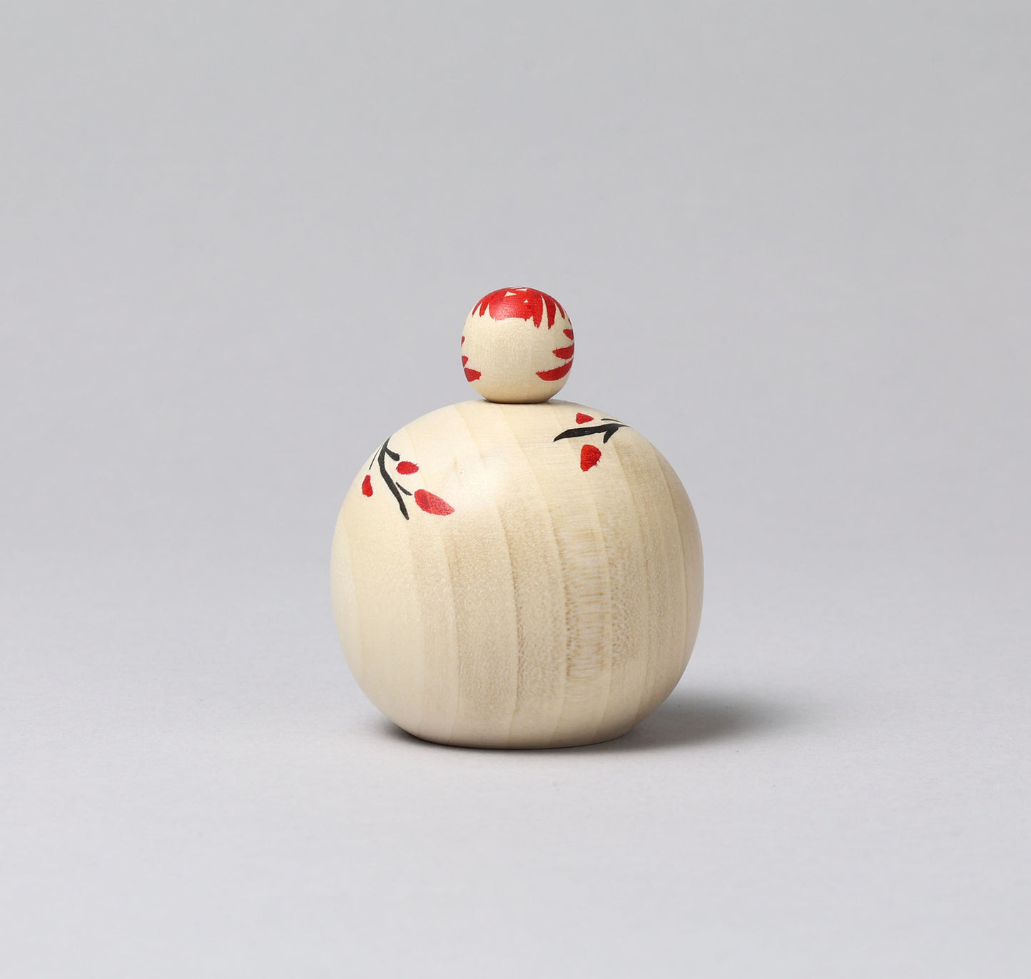 Ejiko kokeshi doll | KOYAMA, Yoshimi 小山芳美工人 | えじここけし | Togatta style 遠刈田系 | 6.5cm in height from Japan