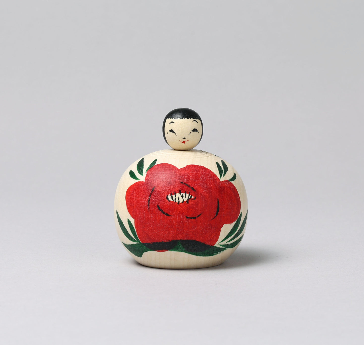 Ejiko kokeshi doll | KOYAMA, Yoshimi 小山芳美工人 | えじここけし | Togatta style 遠刈田系 | 6.5cm in height from Japan