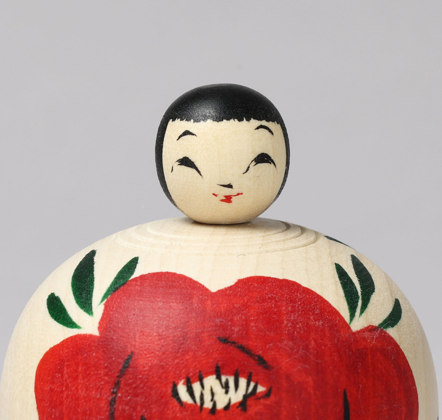 Ejiko kokeshi doll | KOYAMA, Yoshimi 小山芳美工人 | えじここけし | Togatta style 遠刈田系 | 6.5cm in height from Japan