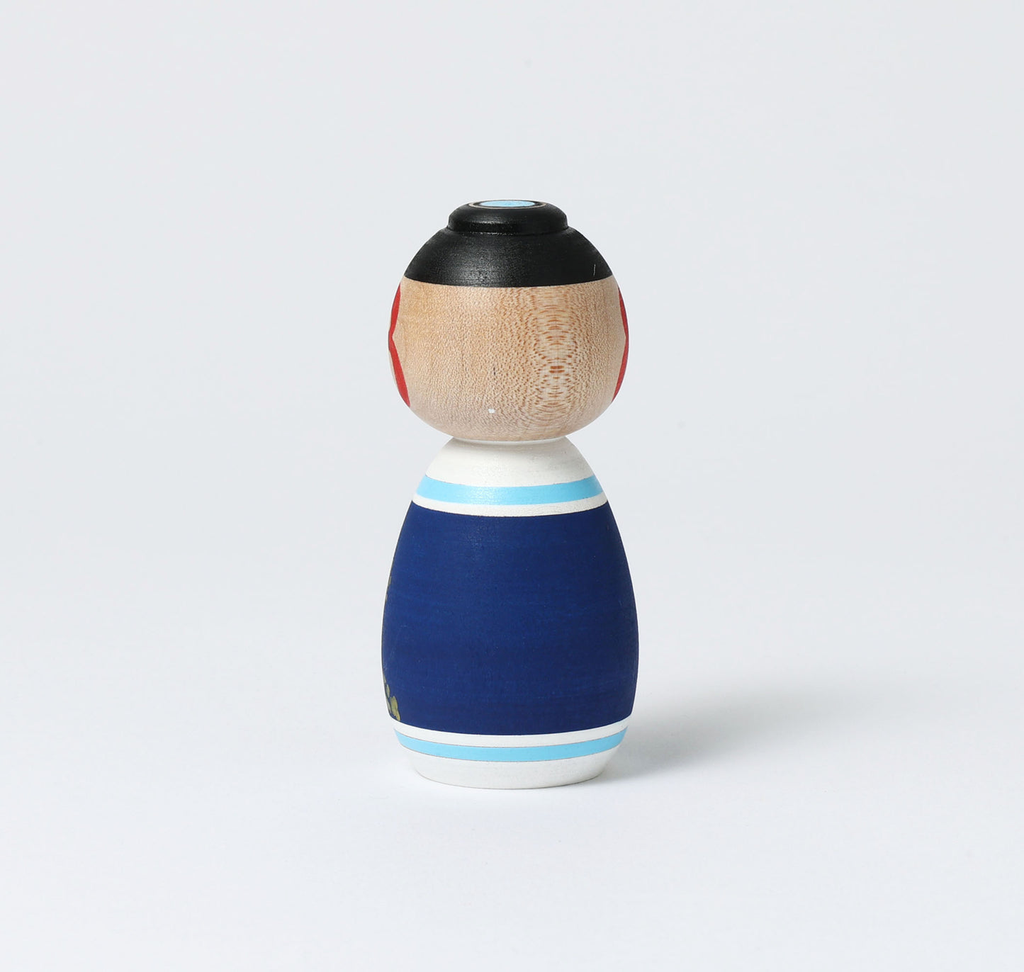 ABO, Masafumi 阿保正文工人 | Hanabi-fireworks kokeshi doll 花火こけし | Tsugaru style 津軽系 | 9cm in height