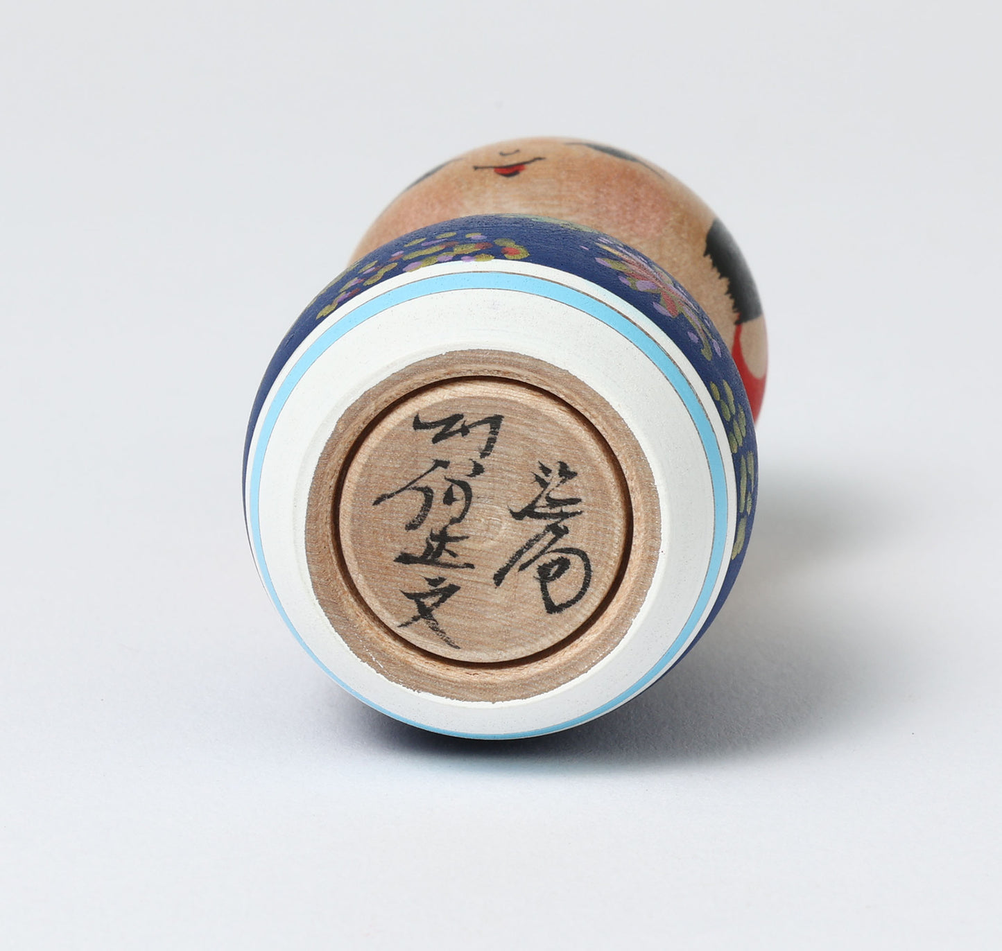 ABO, Masafumi 阿保正文工人 | Hanabi-fireworks kokeshi doll 花火こけし | Tsugaru style 津軽系 | 9cm in height