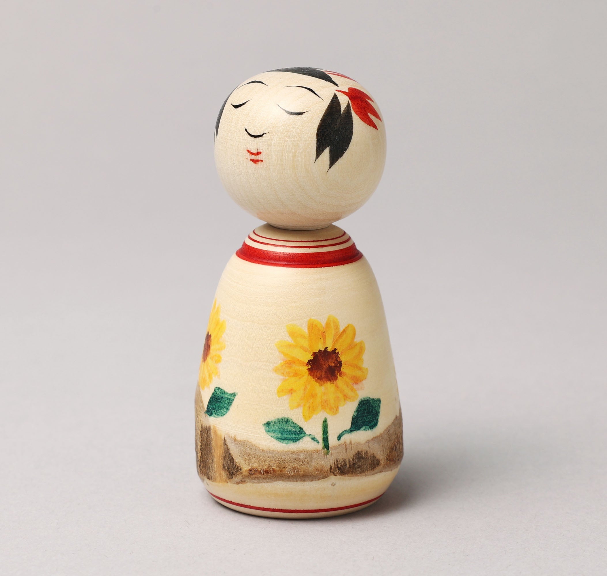 大沼秀明 大沼秀顕工人 | OHNUMA Hideakiひまわりこけし - ひまわり