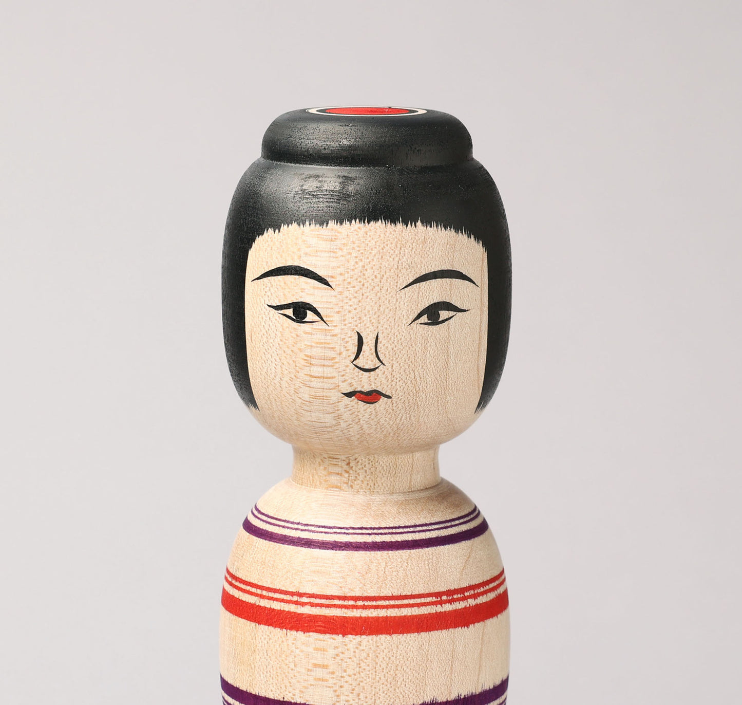 ABO, Masafumi 阿保正文工人 | Dento Koubei style kokeshi 幸兵衛型こけし | Tsugaru style 津軽系