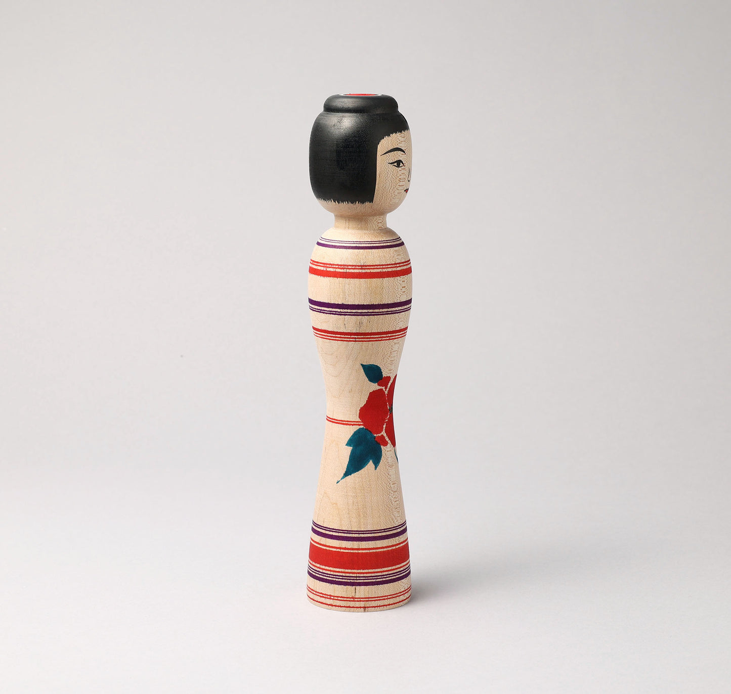 ABO, Masafumi 阿保正文工人 | Dento Koubei style kokeshi 幸兵衛型こけし | Tsugaru style 津軽系