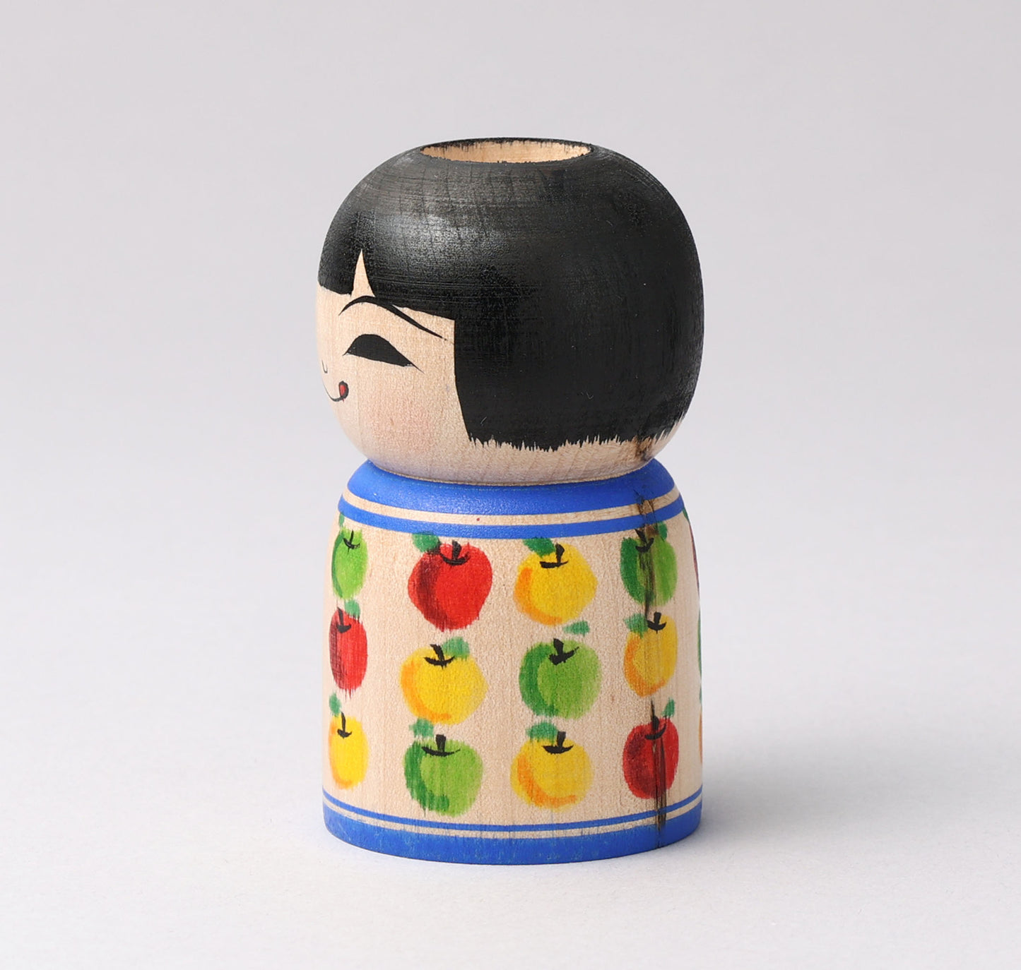 Abo, Masafumi 阿保正文工人 | Pen holder kokeshi- ペン立てこけし | Tsugaru style 津軽系