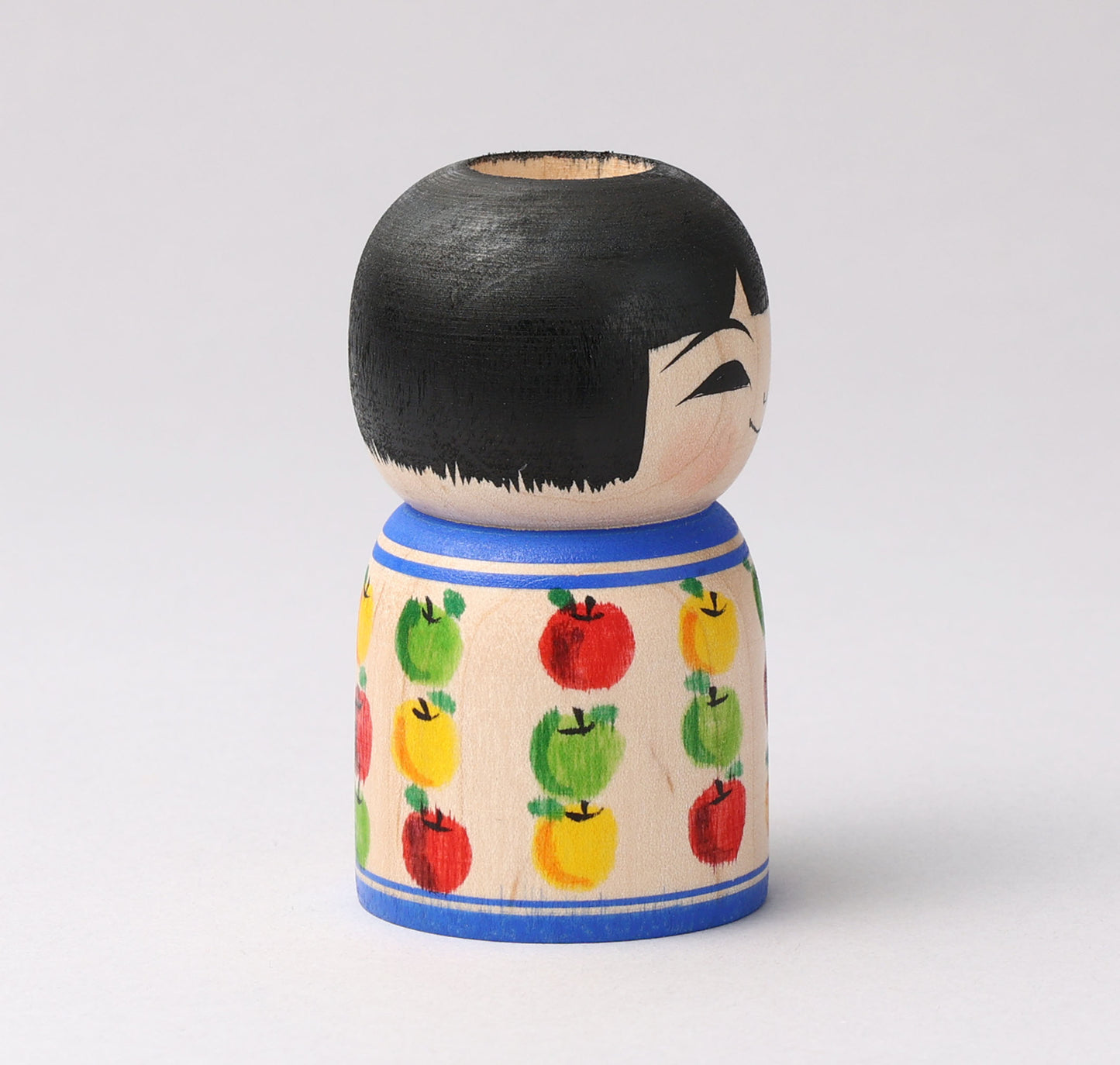 Abo, Masafumi 阿保正文工人 | Pen holder kokeshi- ペン立てこけし | Tsugaru style 津軽系