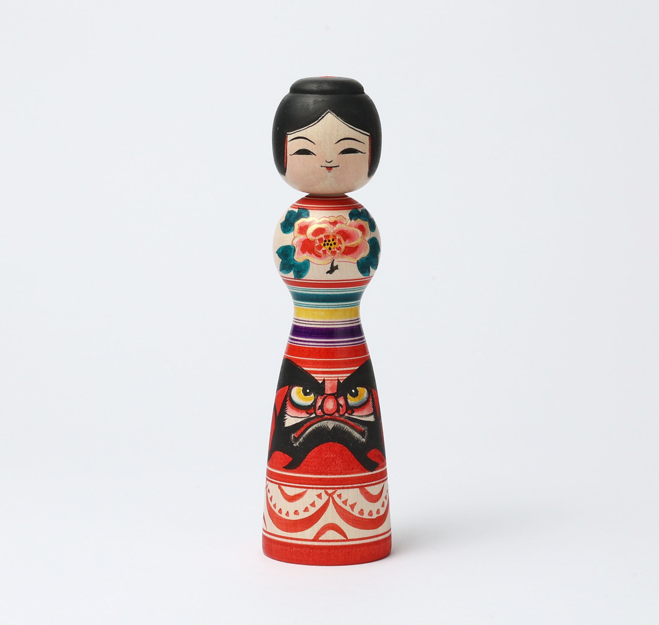 ABO, Muchihide 阿保六知秀工人 | Daruma-e kokeshi doll だるま