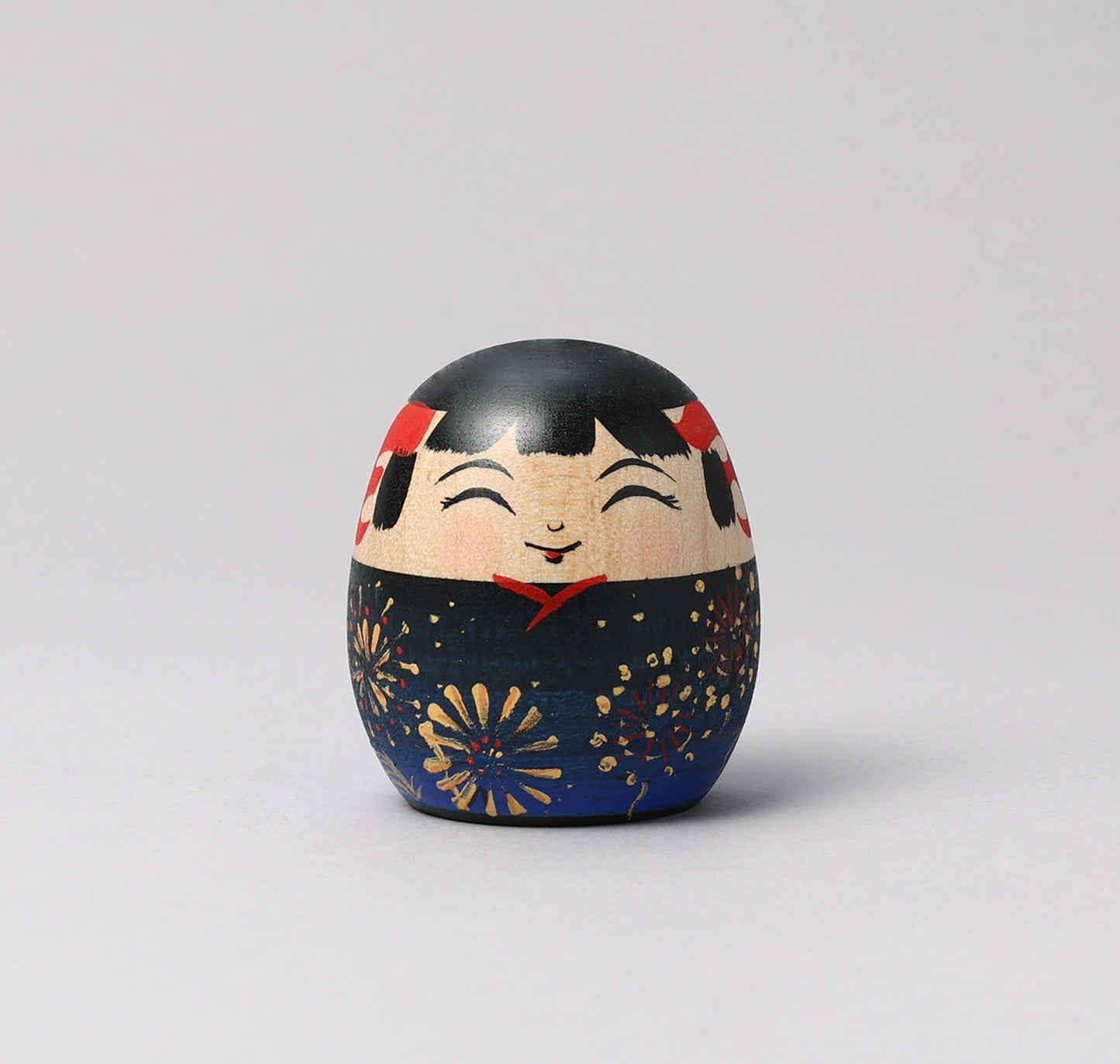 ABO, Masafumi 阿保正文工人 | Himedaruma kokeshi ひめだるまこけし | Tsugaru style 津軽系