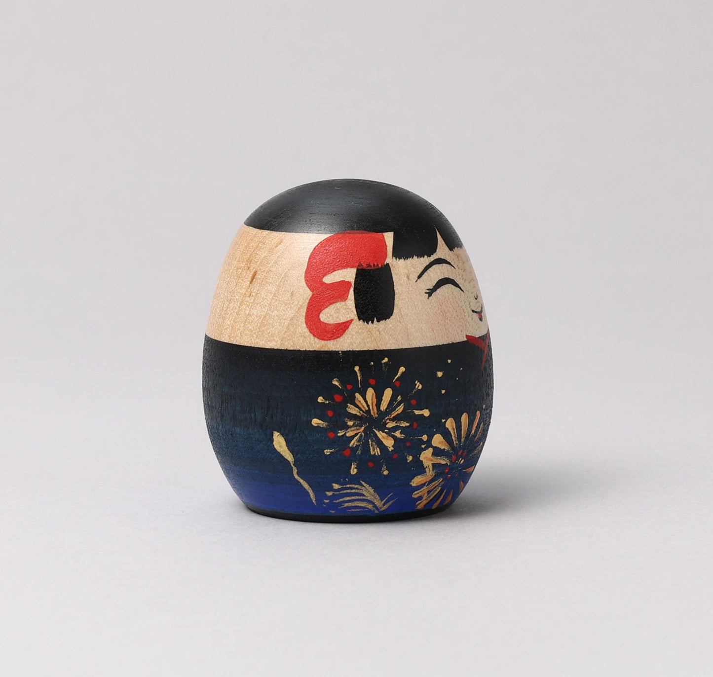 ABO, Masafumi 阿保正文工人 | Himedaruma kokeshi ひめだるまこけし | Tsugaru style 津軽系