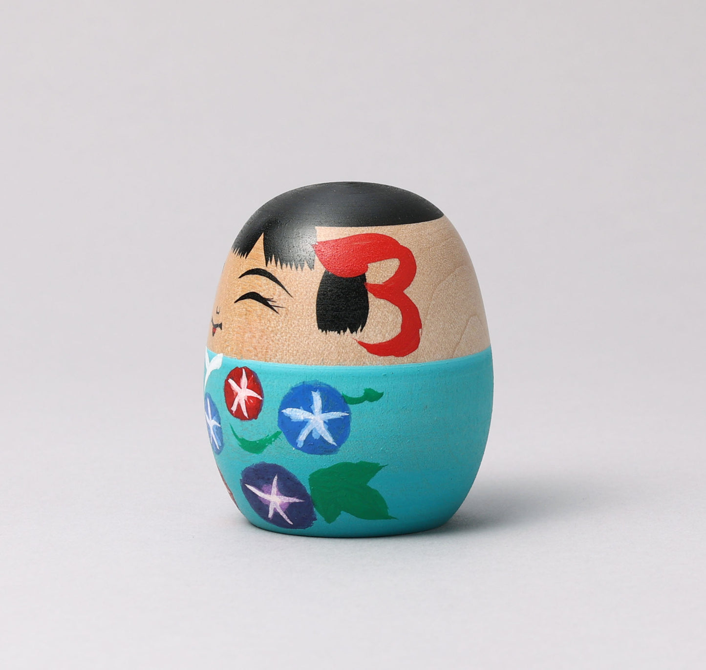 ABO, Masafumi 阿保正文工人 | Himedaruma kokeshi ひめだるまこけし | Tsugaru style 津軽系