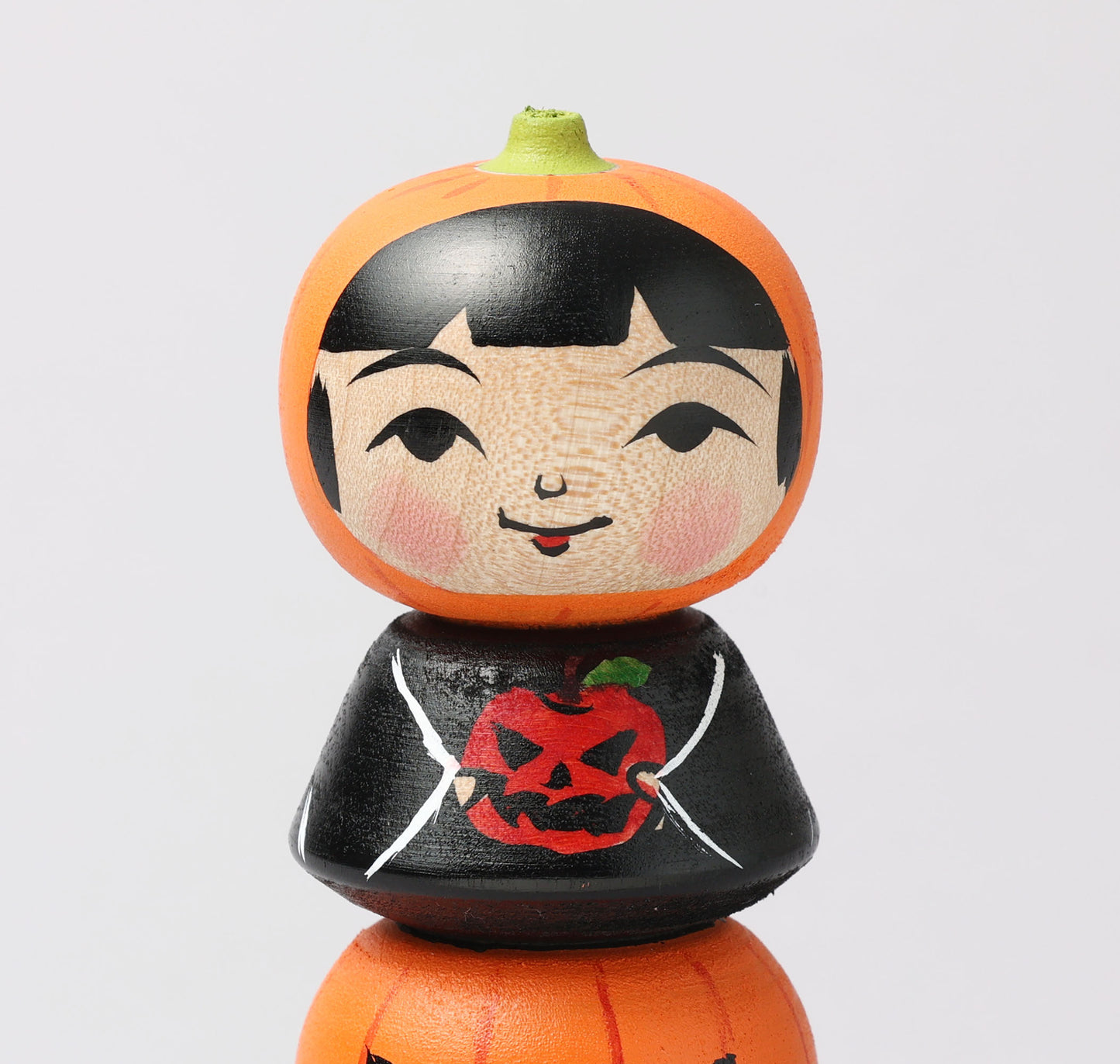 ABO, Masafumi 阿保正文工人 | Halloween kokeshi ハロウィンこけし | Tsugaru style 津軽系