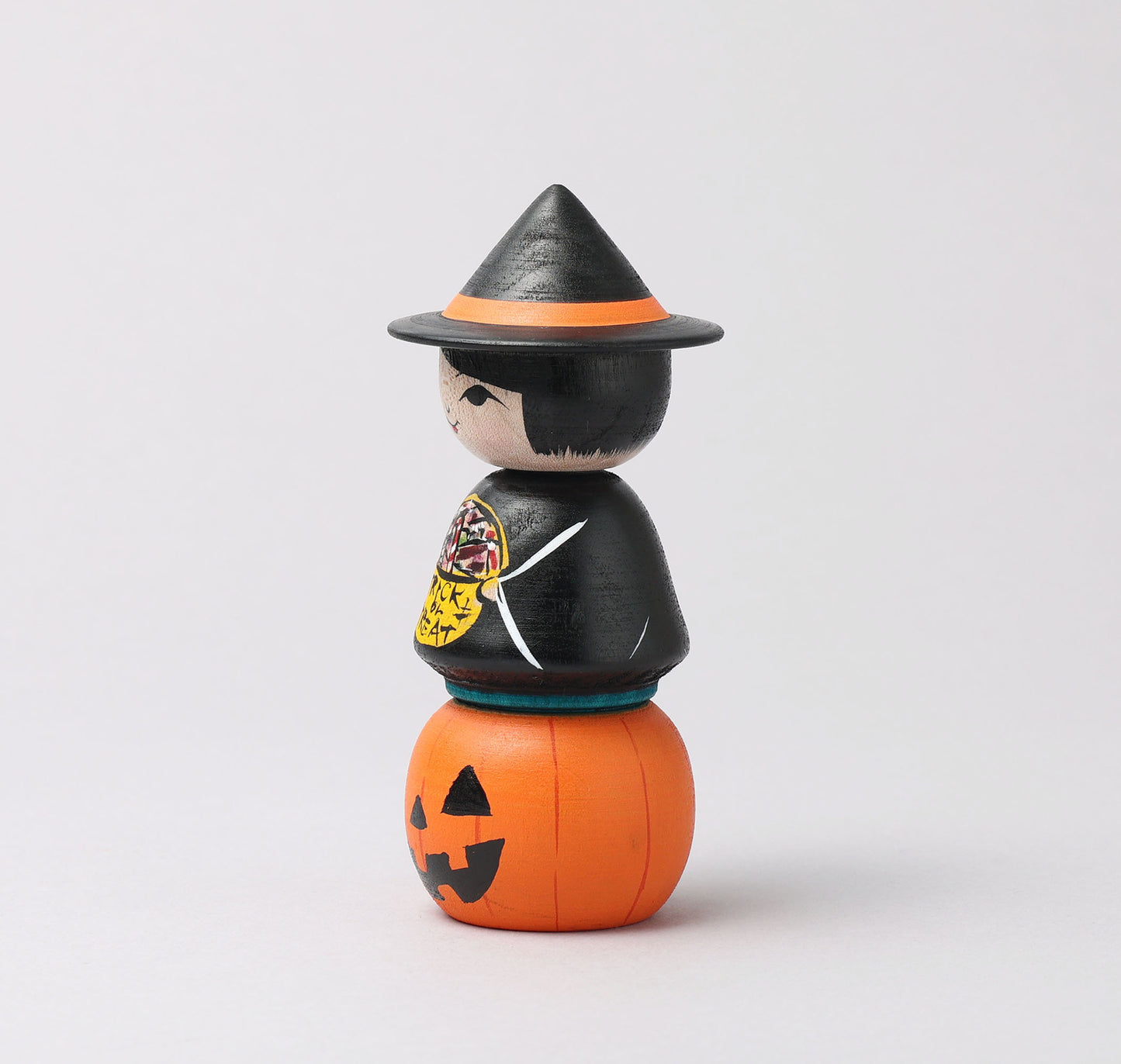 ABO, Masafumi 阿保正文工人 | Halloween kokeshi ハロウィンこけし | Tsugaru style 津軽系