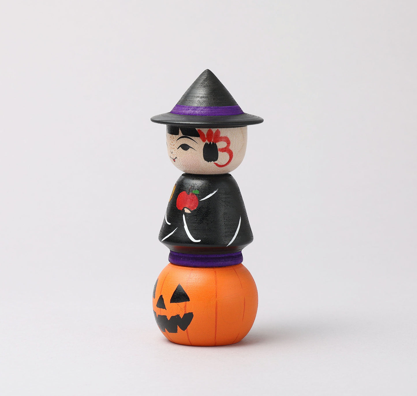 ABO, Masafumi 阿保正文工人 | Halloween kokeshi ハロウィンこけし | Tsugaru style 津軽系