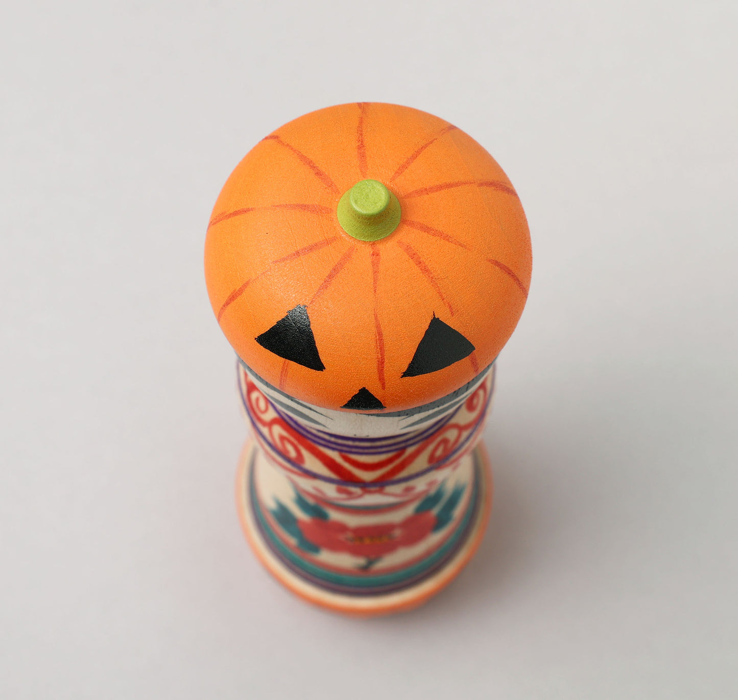 ABO, Masafumi 阿保正文工人 | Halloween kokeshi ハロウィンこけし | Tsugaru style 津軽系