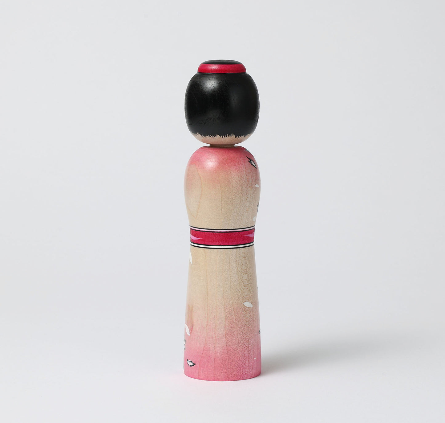 ABO, Masafumi 阿保正文工人 | Sakura-cherry blossom kokeshi doll 桜こけし | Tsugaru style 津軽系 | 18cm in height