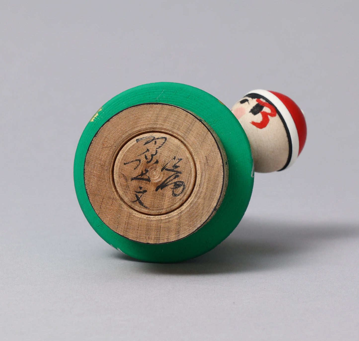 Christmas kokeshi doll 'Christmas tree'| ABO, Masafumi 阿保正文工人 | クリスマスツリーこけし | Tsugaru style 津軽系 | 9cm in height from Japan