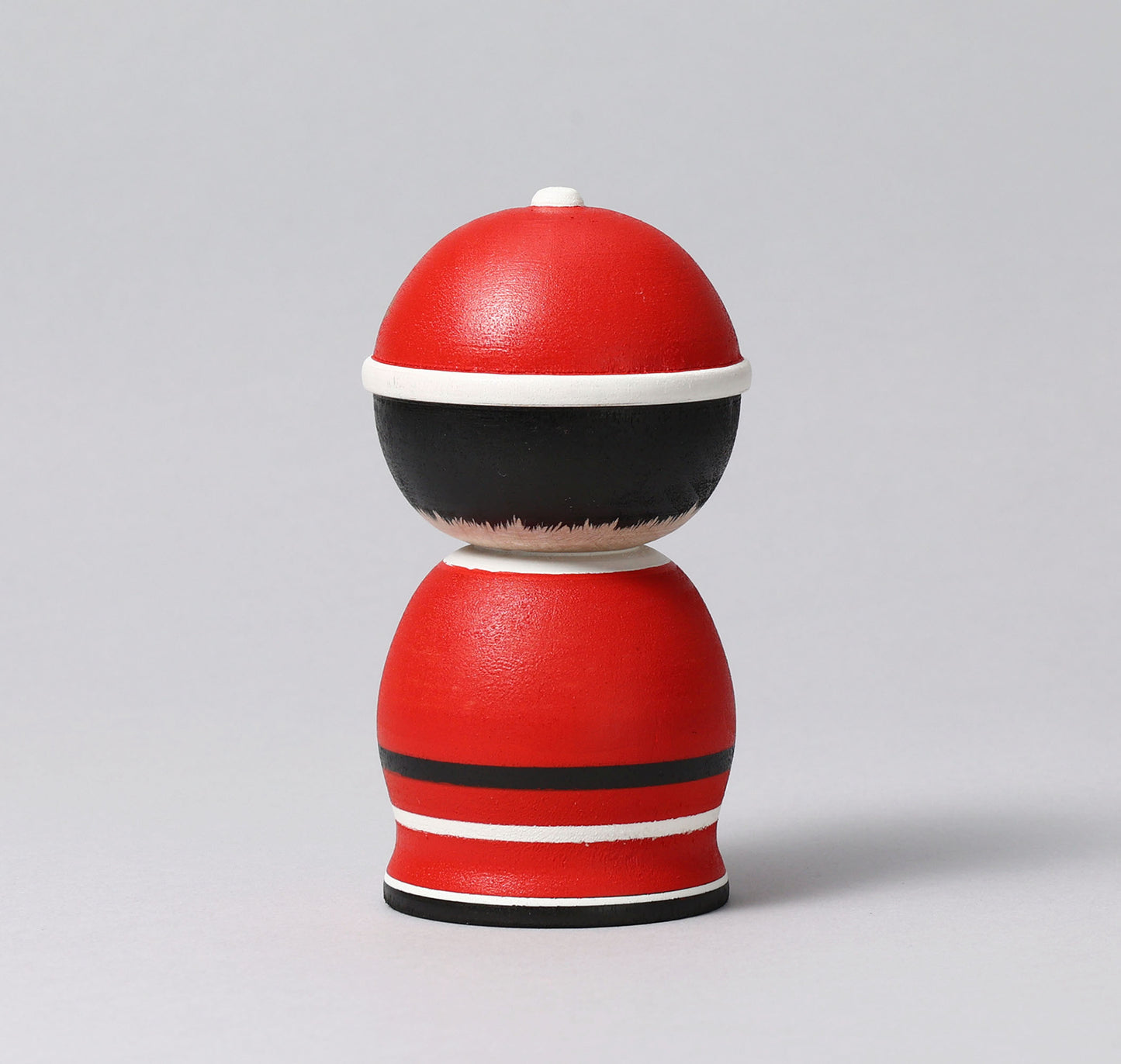 Christmas kokeshi doll 'Santa Claus'| ABO, Masafumi 阿保正文工人 | サンタクロースこけし | Tsugaru style 津軽系 | 10.5cm in height from Japan