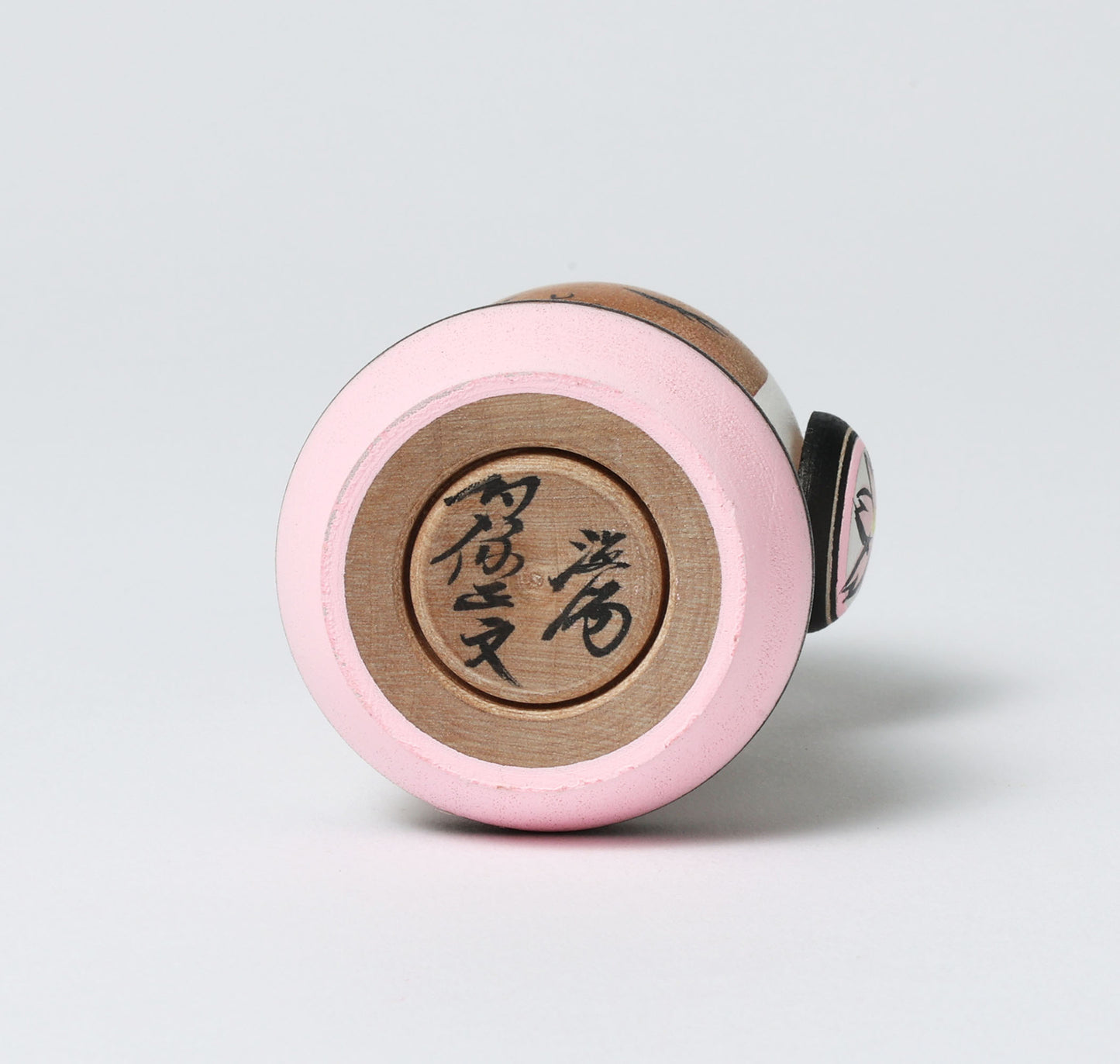 ABO, Masafumi 阿保正文工人 | Headphone kokeshi doll ヘッドホンこけし | Tsugaru style 津軽系 | 8cm in height