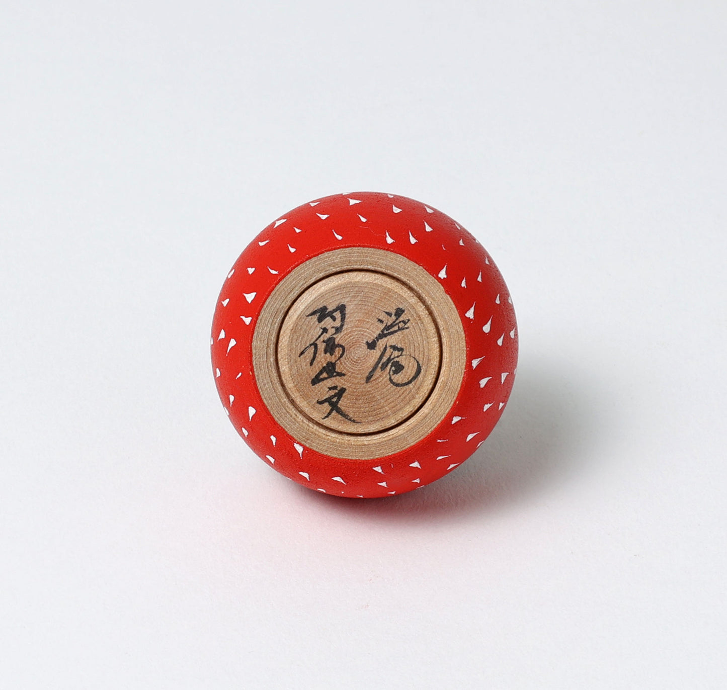 ABO, Masafumi 阿保正文工人 | Ichigo-strawberry ejiko kokeshi doll いちごえじこ | Tsugaru style 津軽系 | 5cm in height