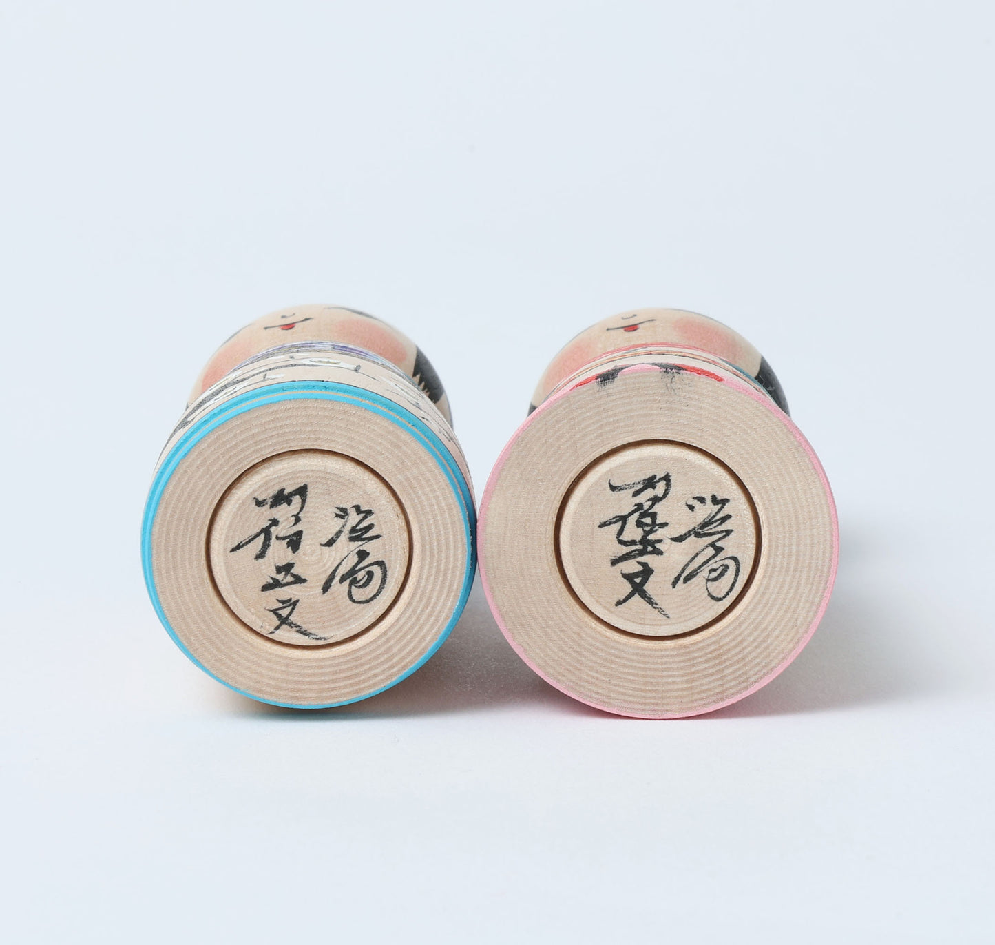 Hina kokeshi doll, 雛こけし | ABO, Masafumi 阿保正文工人 | Tsugaru style 津軽系 | 9.5cm in height