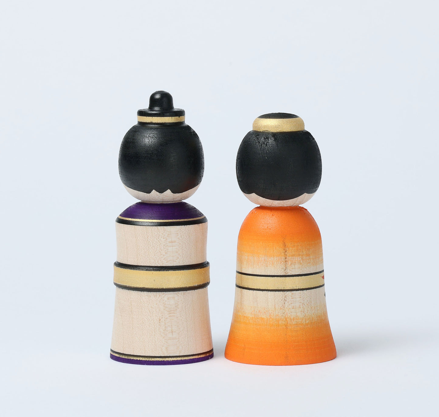 Hina kokeshi doll, 雛こけし | ABO, Masafumi 阿保正文工人 | Tsugaru style 津軽系 | 10cm in height