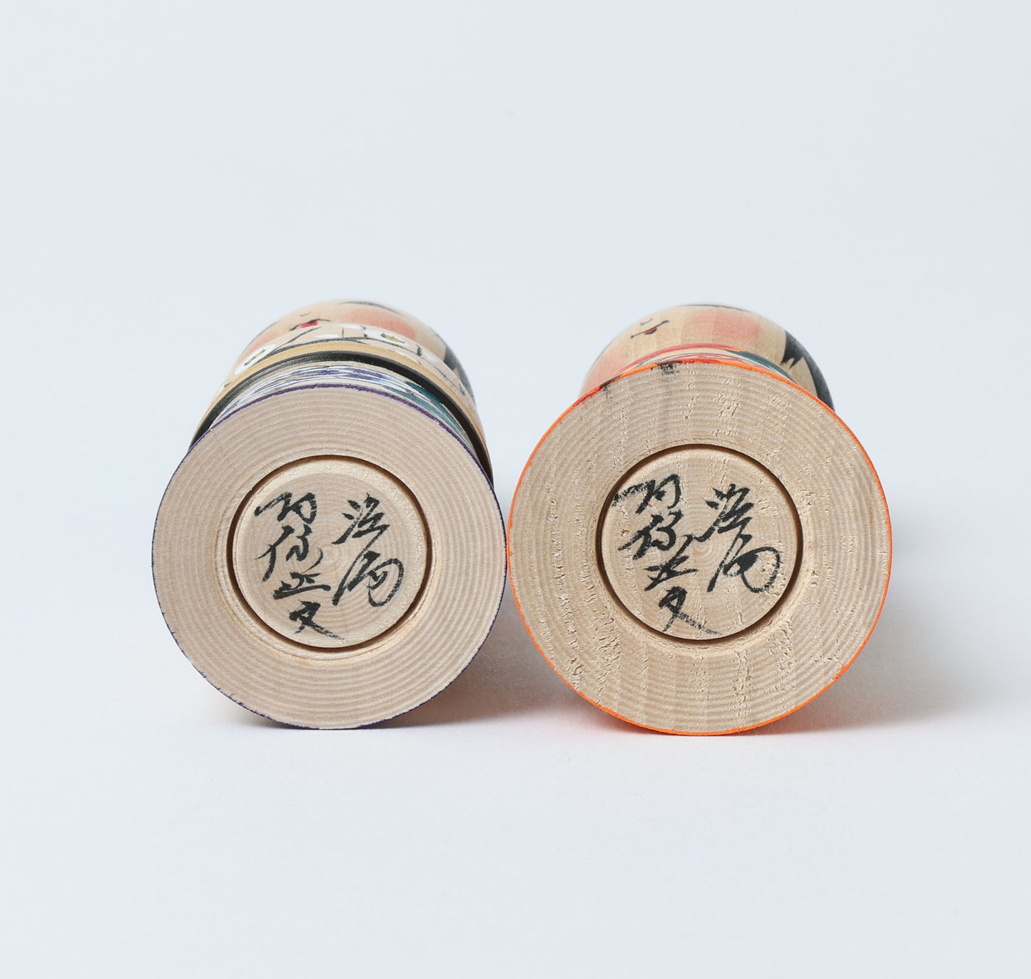 Hina kokeshi doll, 雛こけし | ABO, Masafumi 阿保正文工人 | Tsugaru style 津軽系 | 10cm in height