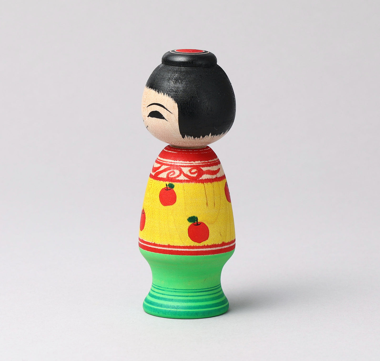 ABO, Masafumi 阿保正文工人 | Apple kokeshi- りんごこけし | Tsugaru style 津軽系