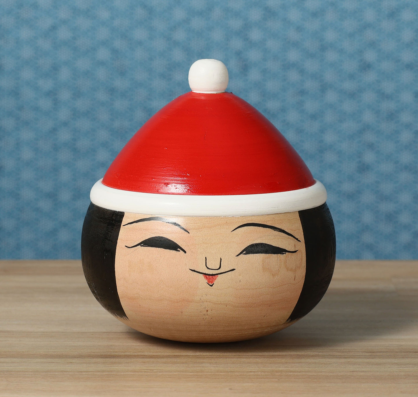 Santa Claus kokeshi doll | ABO, Muchihide | 14cm in height