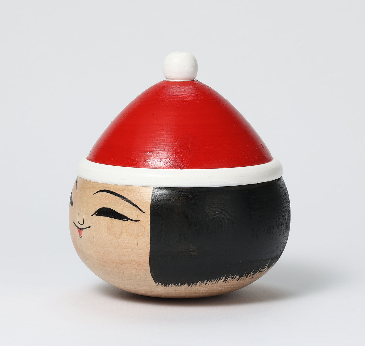 Santa Claus kokeshi doll | ABO, Muchihide | 14cm in height